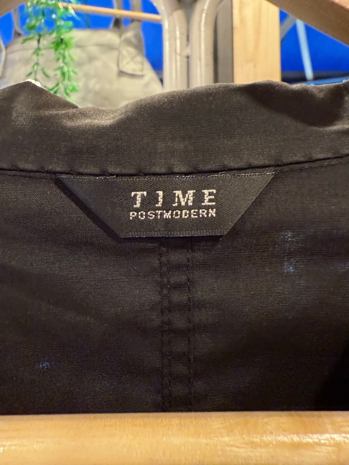 타임 포스트모던 블랙 블레이저 상품이미지2