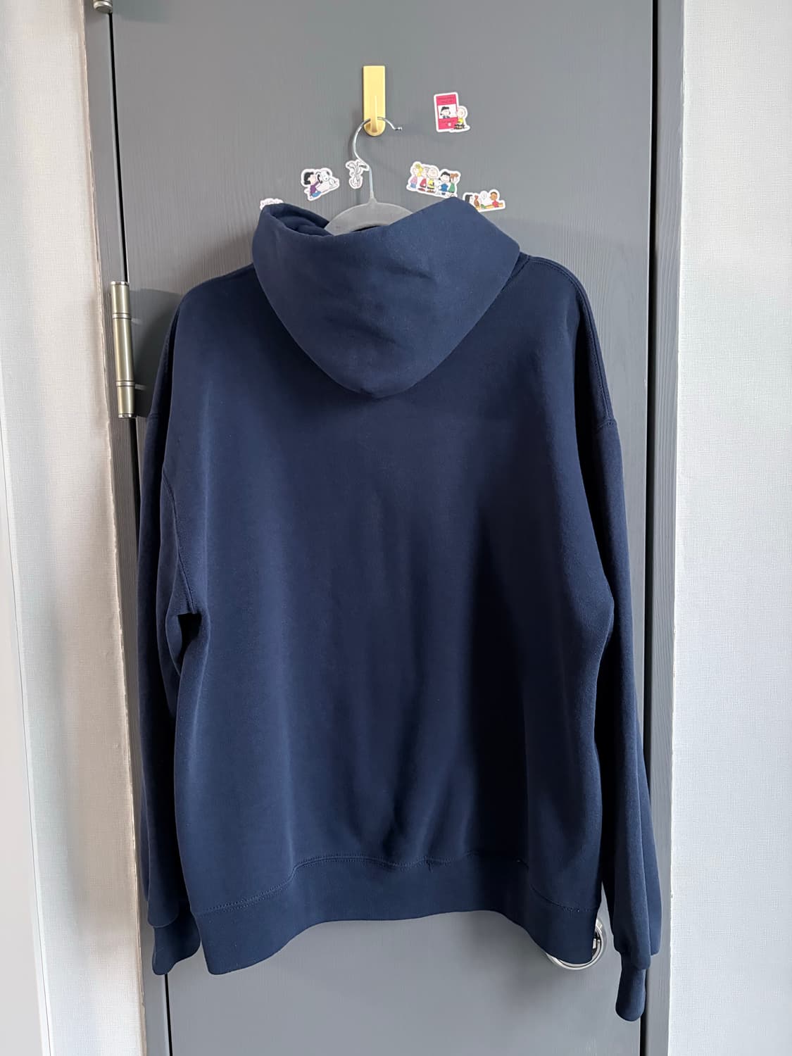 (L) 90s 러셀 USA 후드 네이비 상품이미지2