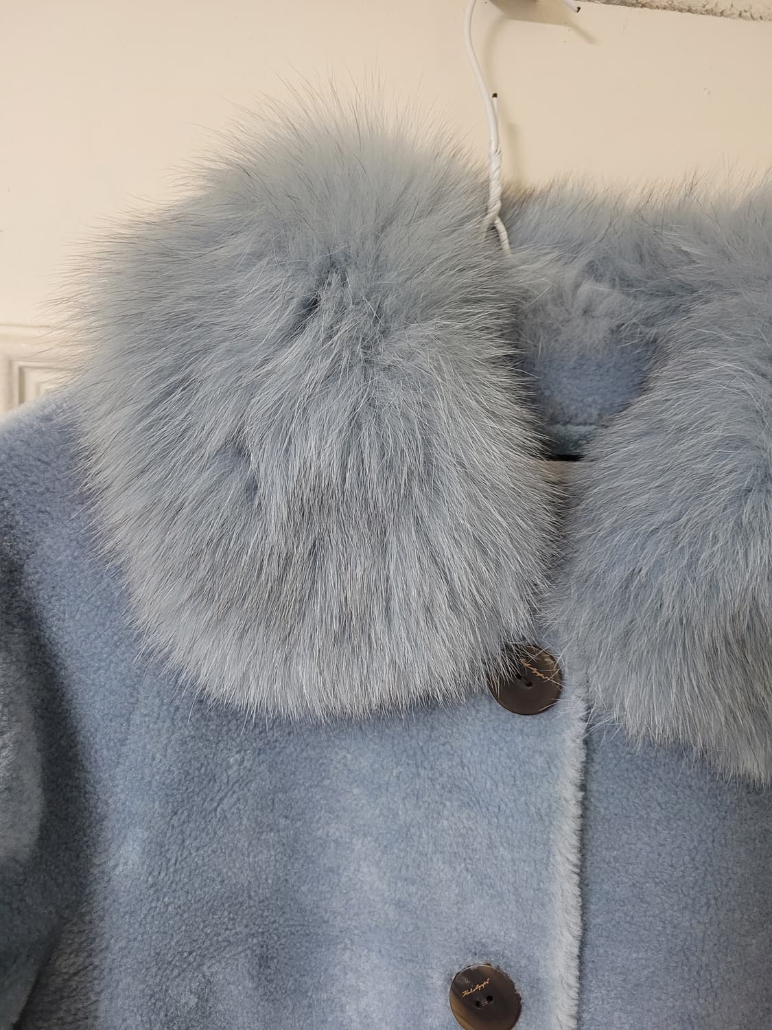 칼라거펠트 사가퍼스 양모 롱 무스탕 상품이미지6