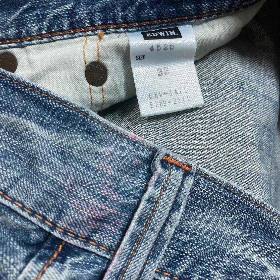 에드윈 웨스턴 데님 하프 팬츠 상품이미지5