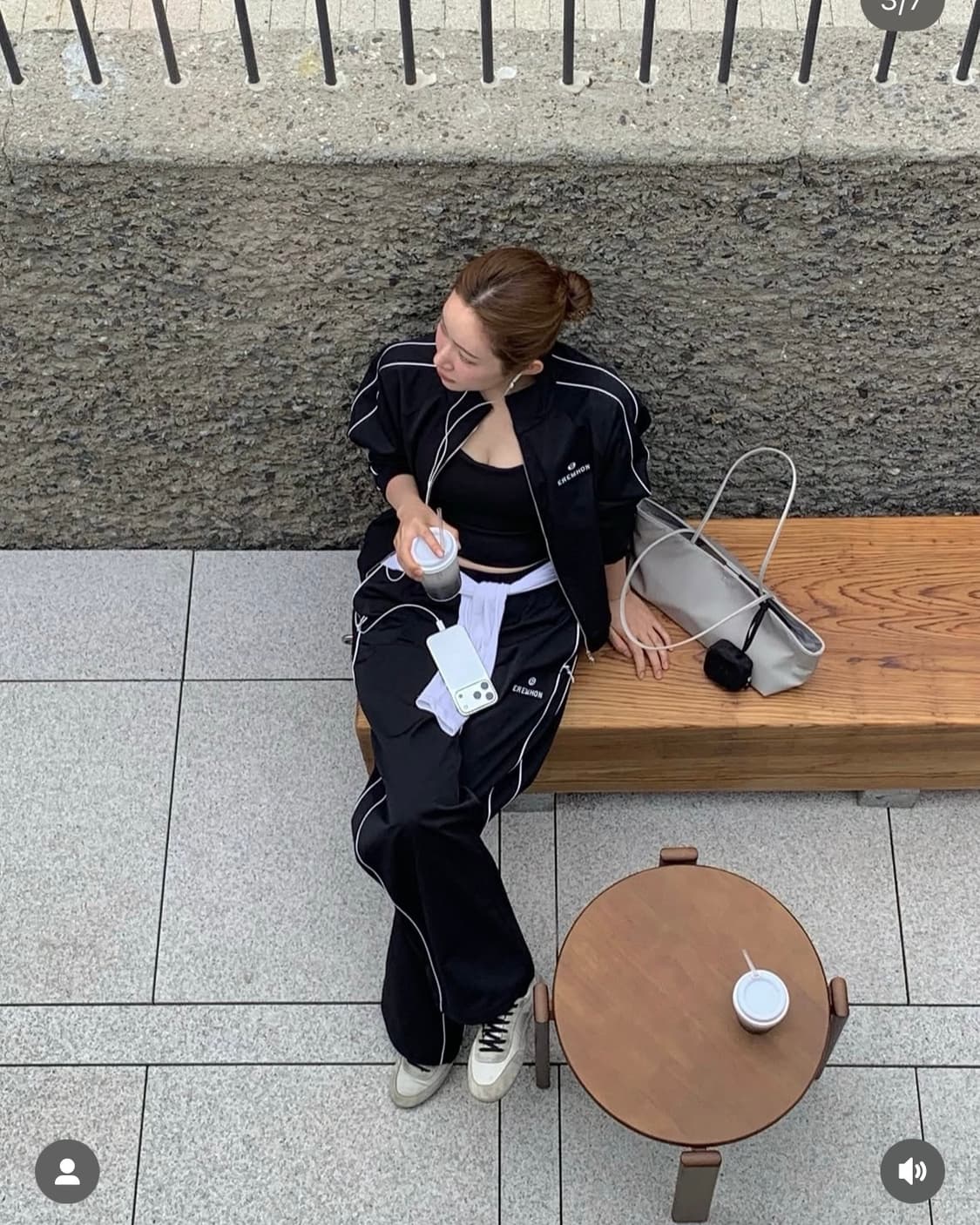 룰루레몬X에레헌 콜라보 트레이닝 세트 트랙자켓팬츠 남녀공용 판매 상품이미지2