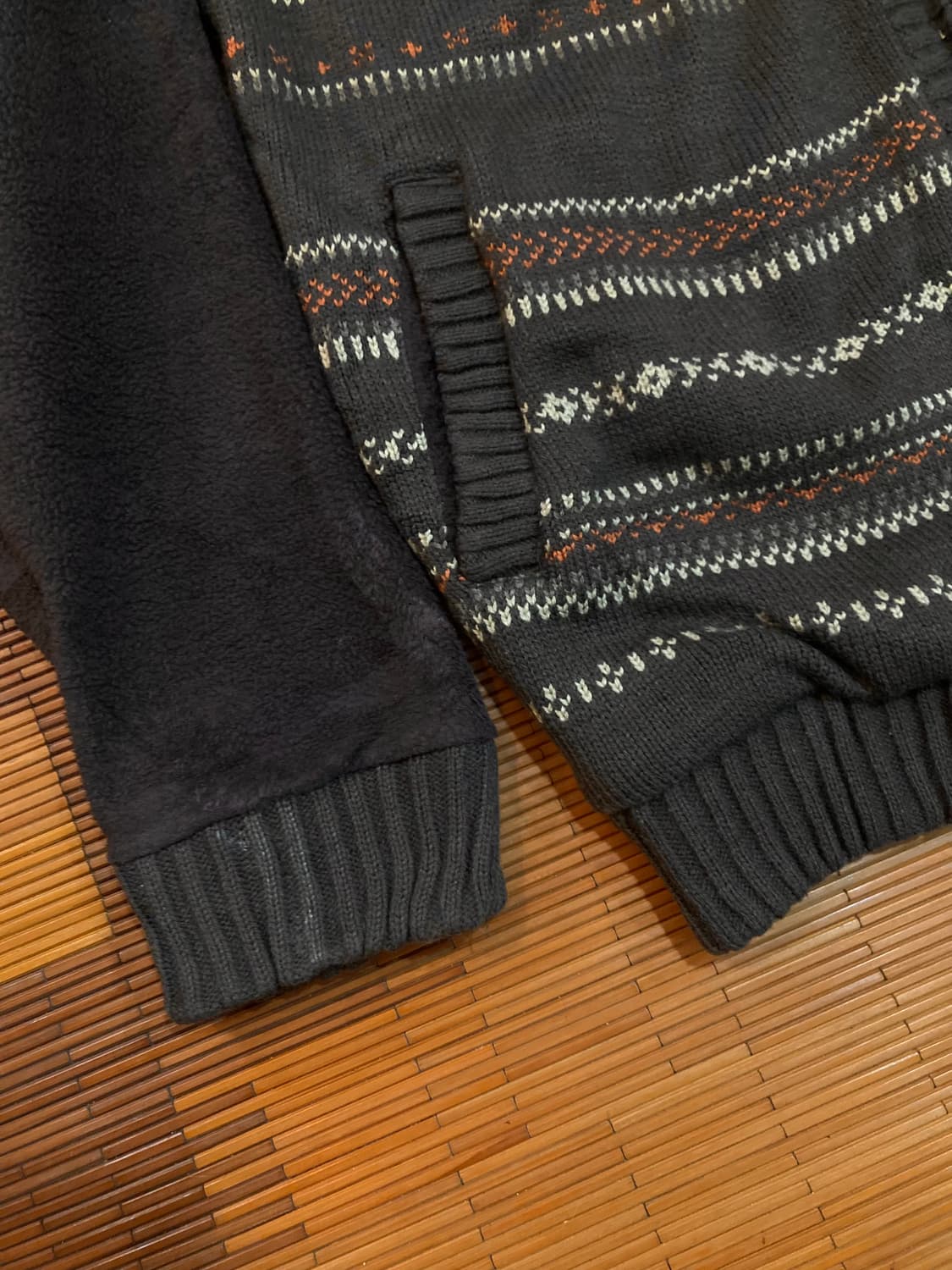 USA vtg 노르딕 니트 집업 상품이미지6