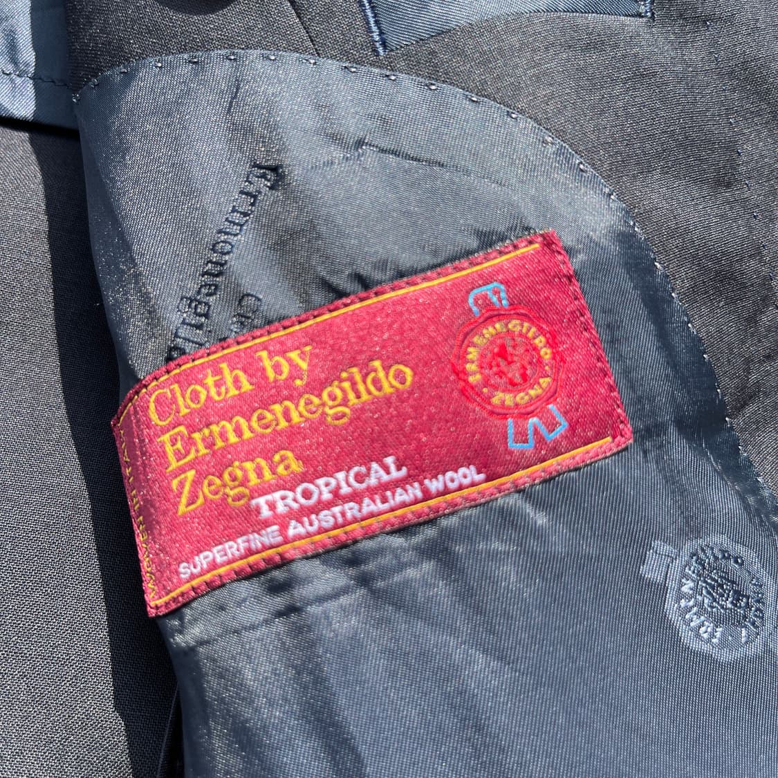 에르메네질도 제냐(최고급원단) 수트 자켓(실측확인) 상품이미지4