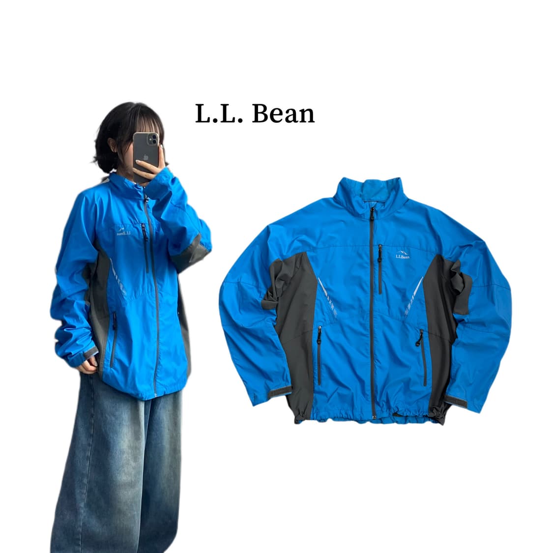 엘엘빈 고프코어 바람막이 자켓 상품이미지1