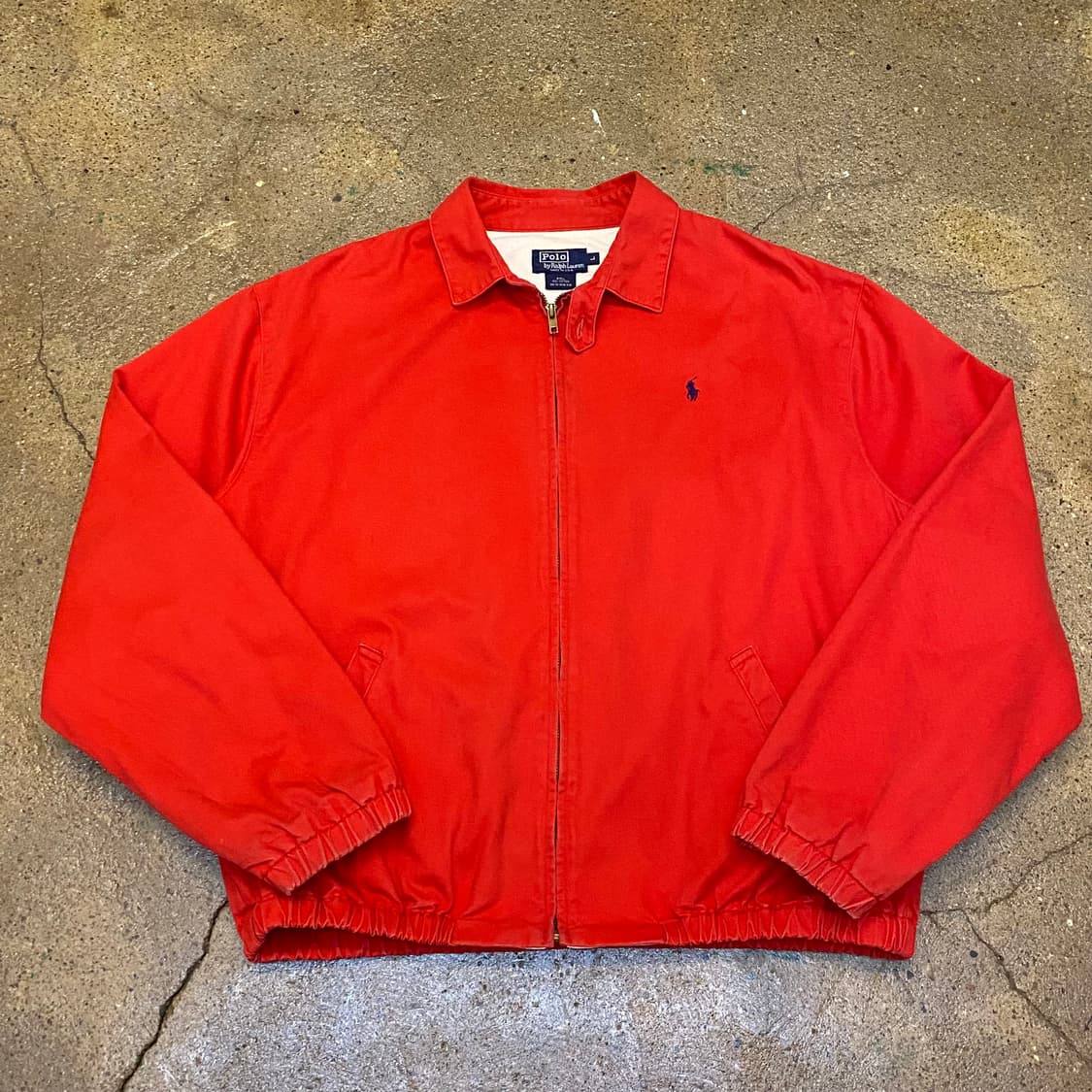 레어 80s Made in USA 빈티지 폴로랄프로렌 헤링본 스윙자켓 상품이미지1