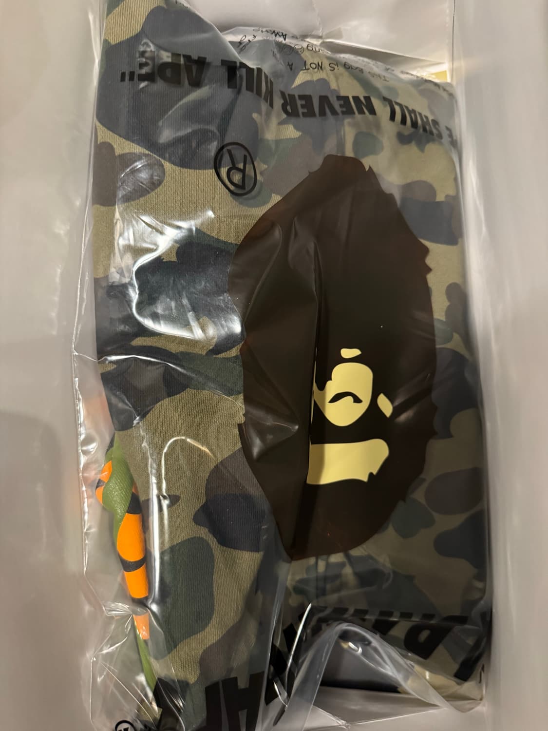 정품 베이프 카모 후드집업 미개봉 새상품  상품이미지1