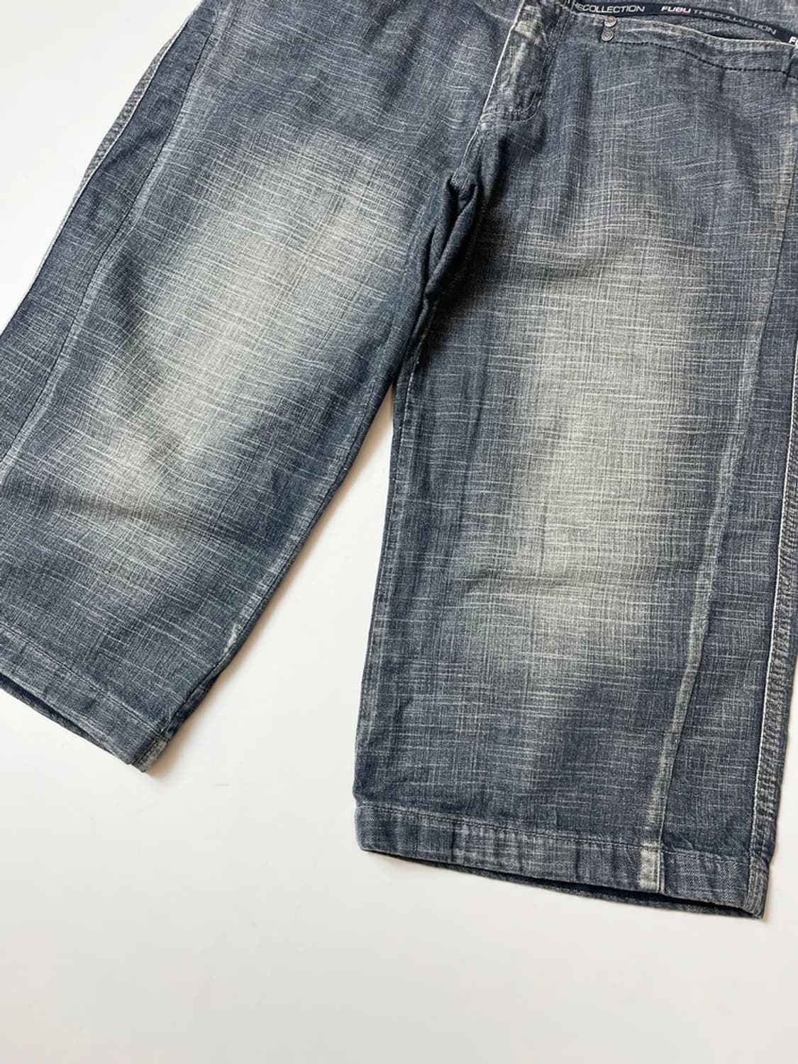 푸부 FUBU 00's 올드스쿨 데님 버뮤다 팬츠 PN9623 상품이미지4