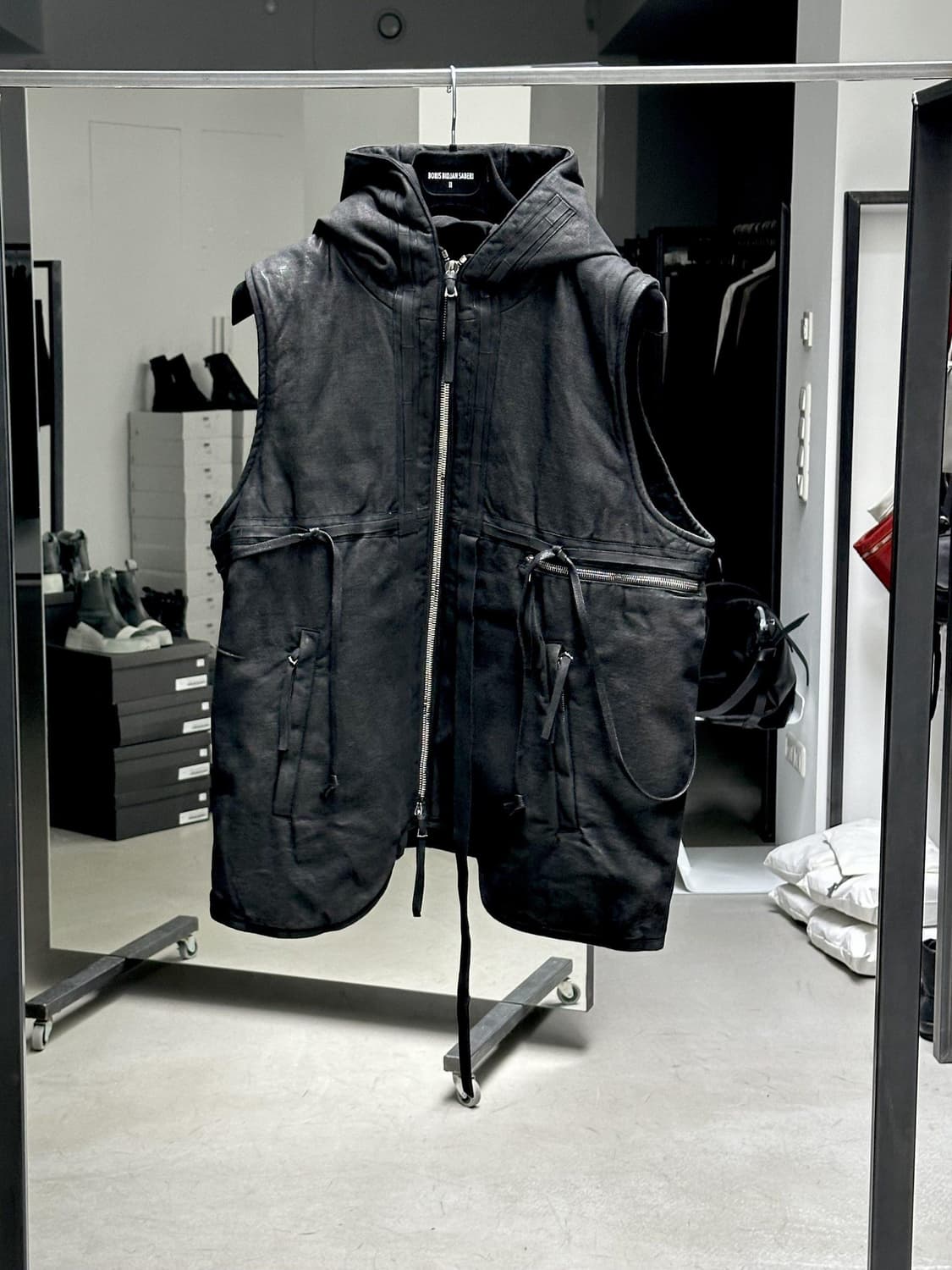 Boris bidjan saberi aw24 hood vest 상품이미지1