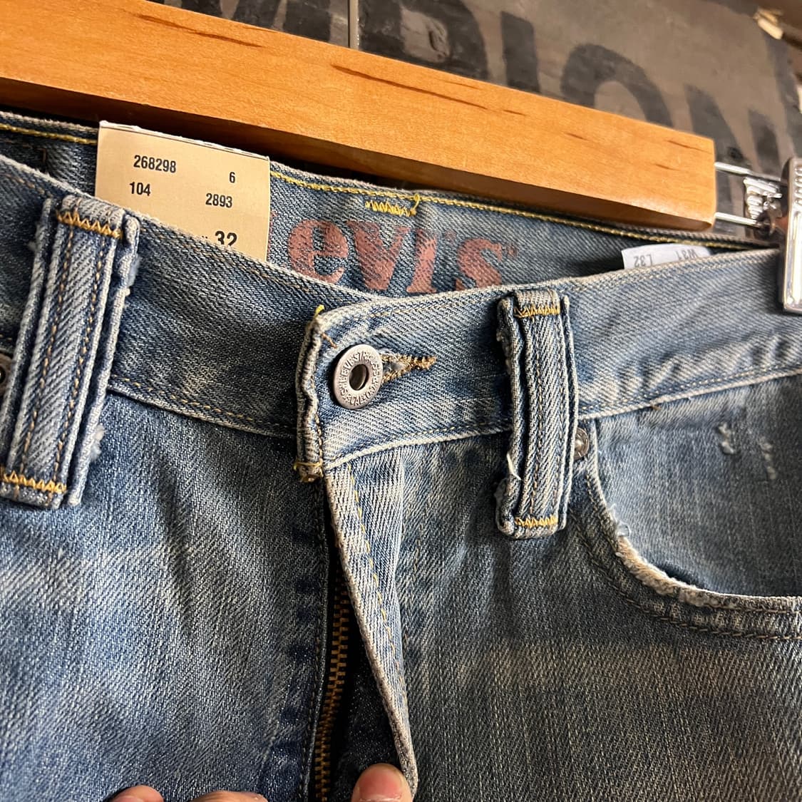 00's 리바이스 527 부츠컷 32 Size Mexico 데드스탁 상품이미지4