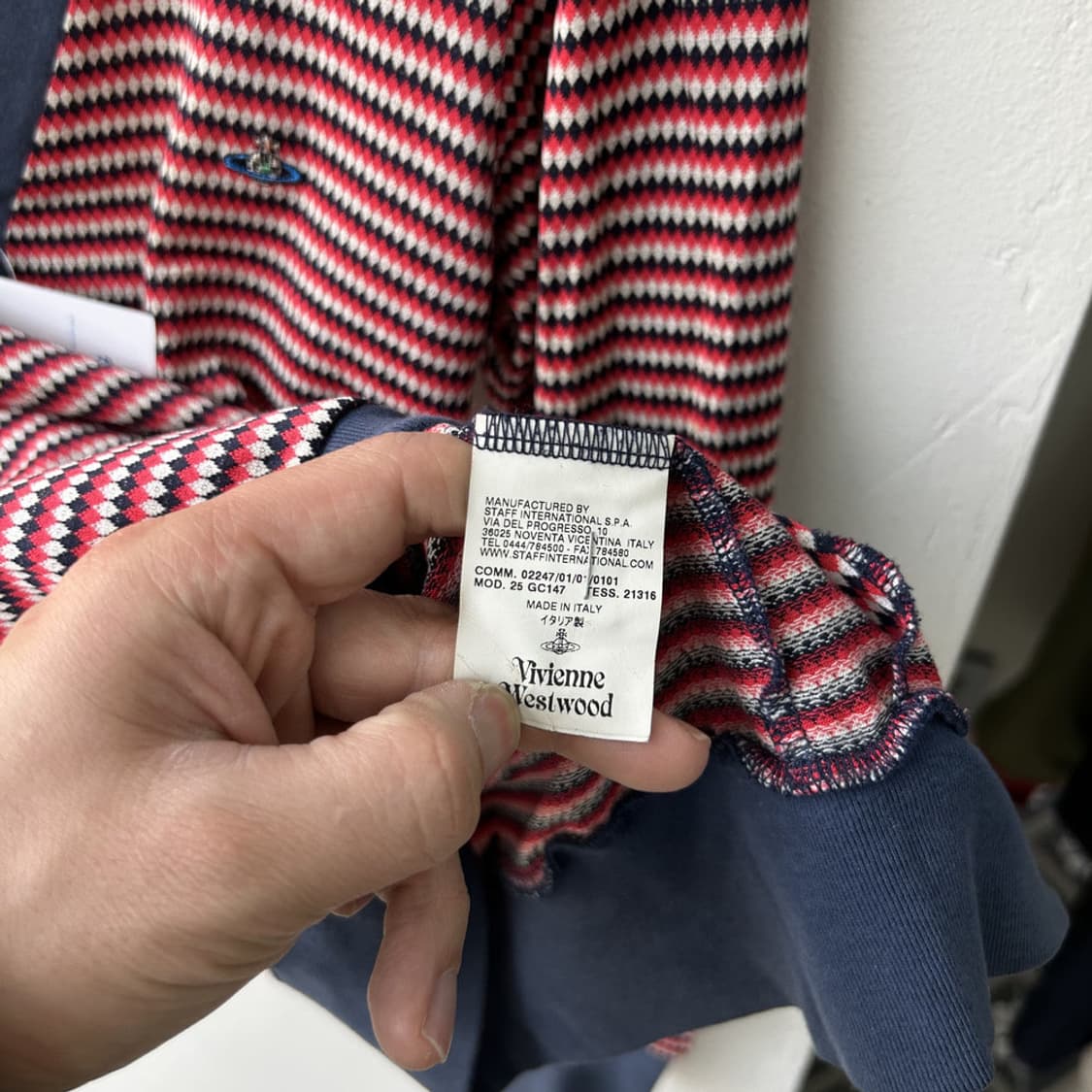 16258 - 비비안 웨스트우드 스트라이프 가디건 상품이미지4
