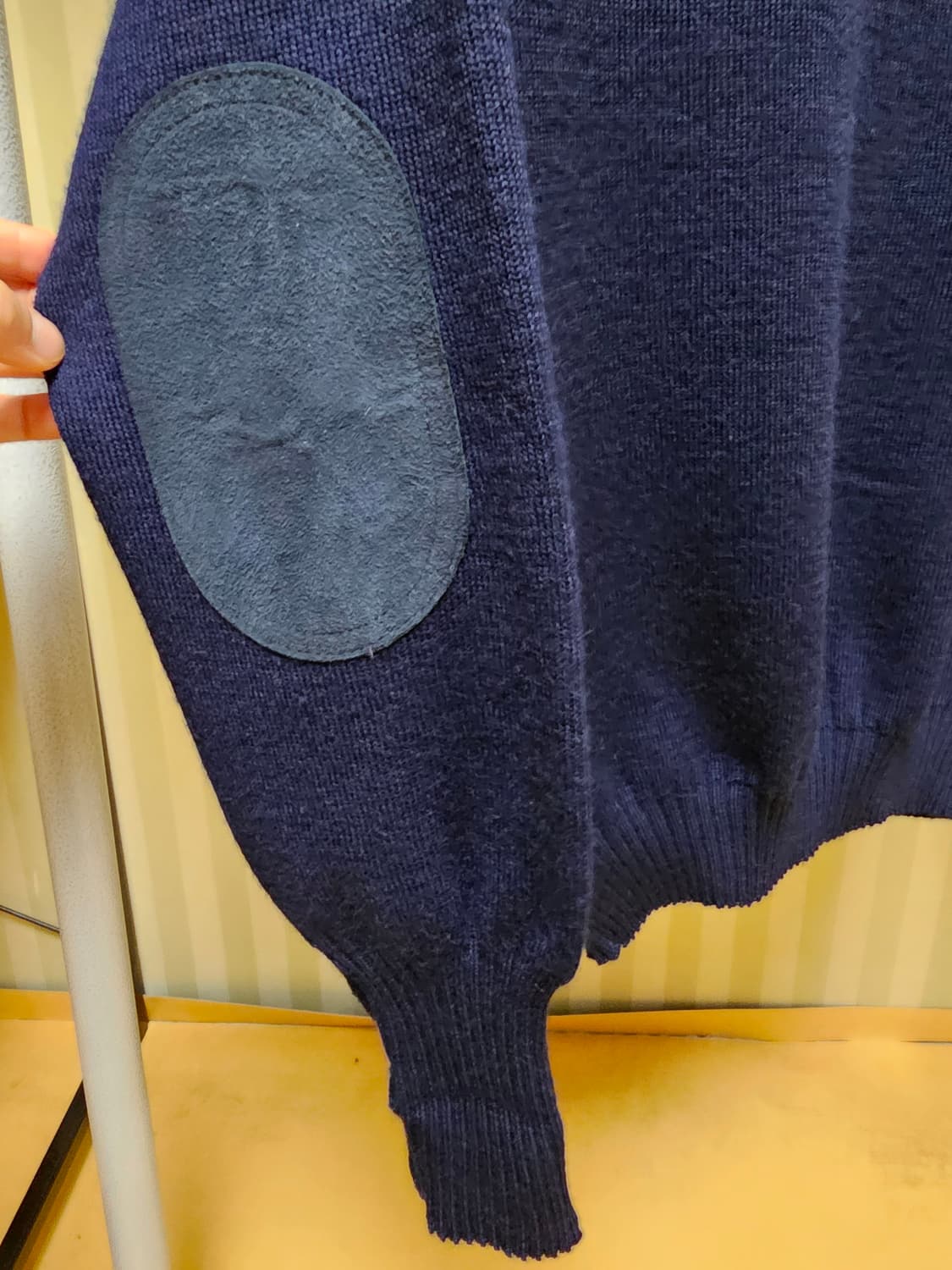 버버리 코만도 니트 울 L 상품이미지7