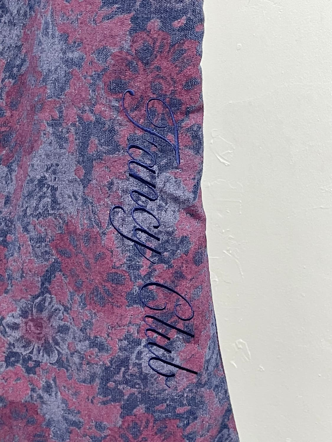 팬시클럽 오리엔탈 플로럴 로고 롱스커트  상품이미지7