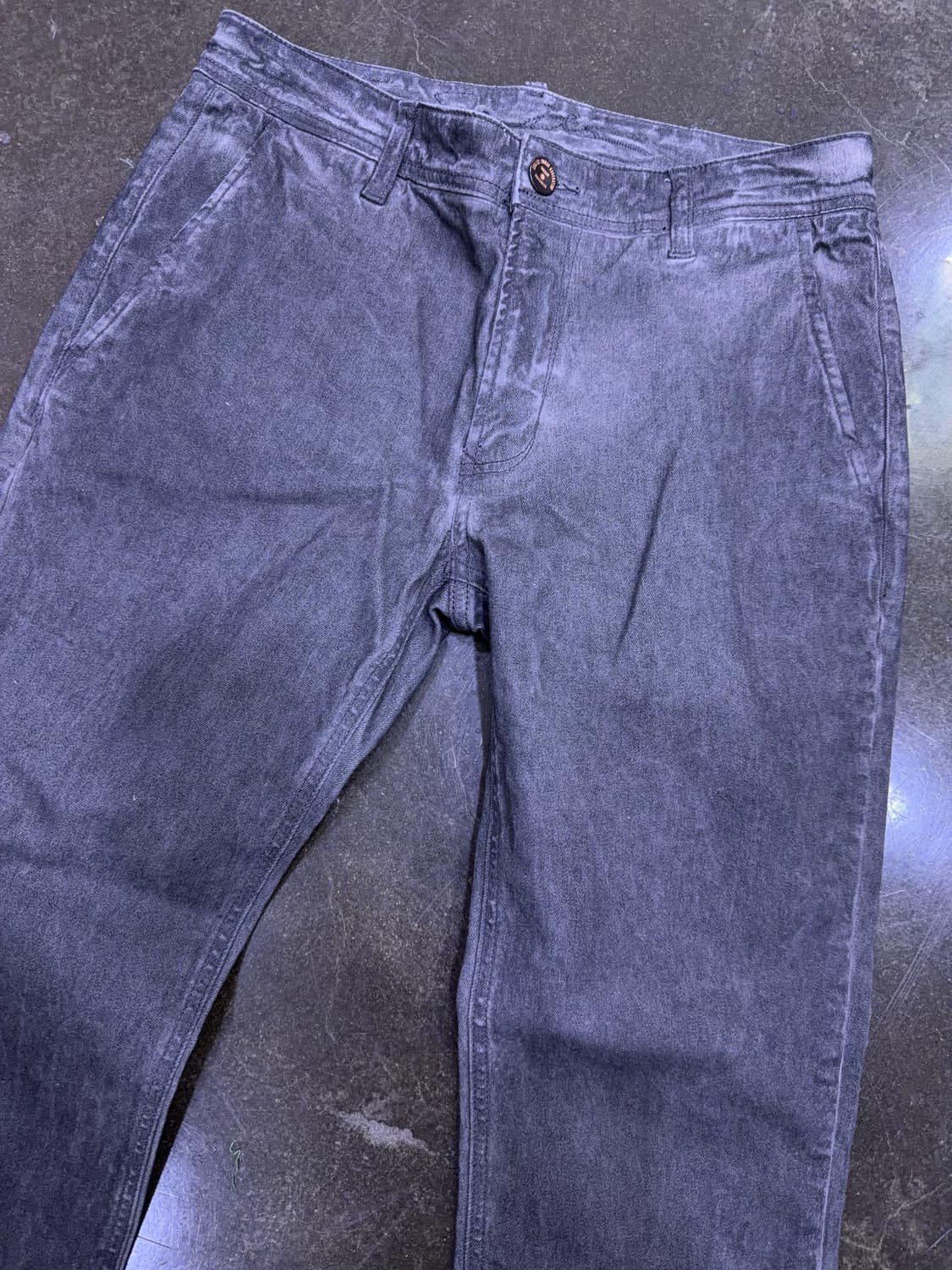 시리즈 힙스터 빈티지 그레이 다잉 데님팬츠 78 (30) 상품이미지3