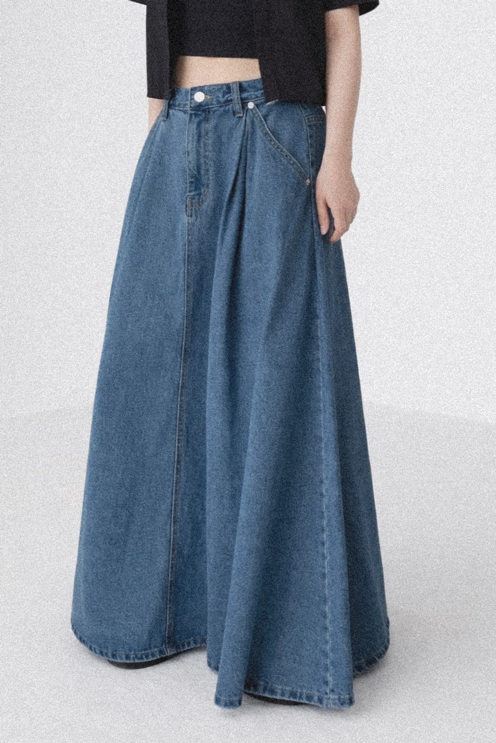 OOT 데님롱 스커트 상품이미지9