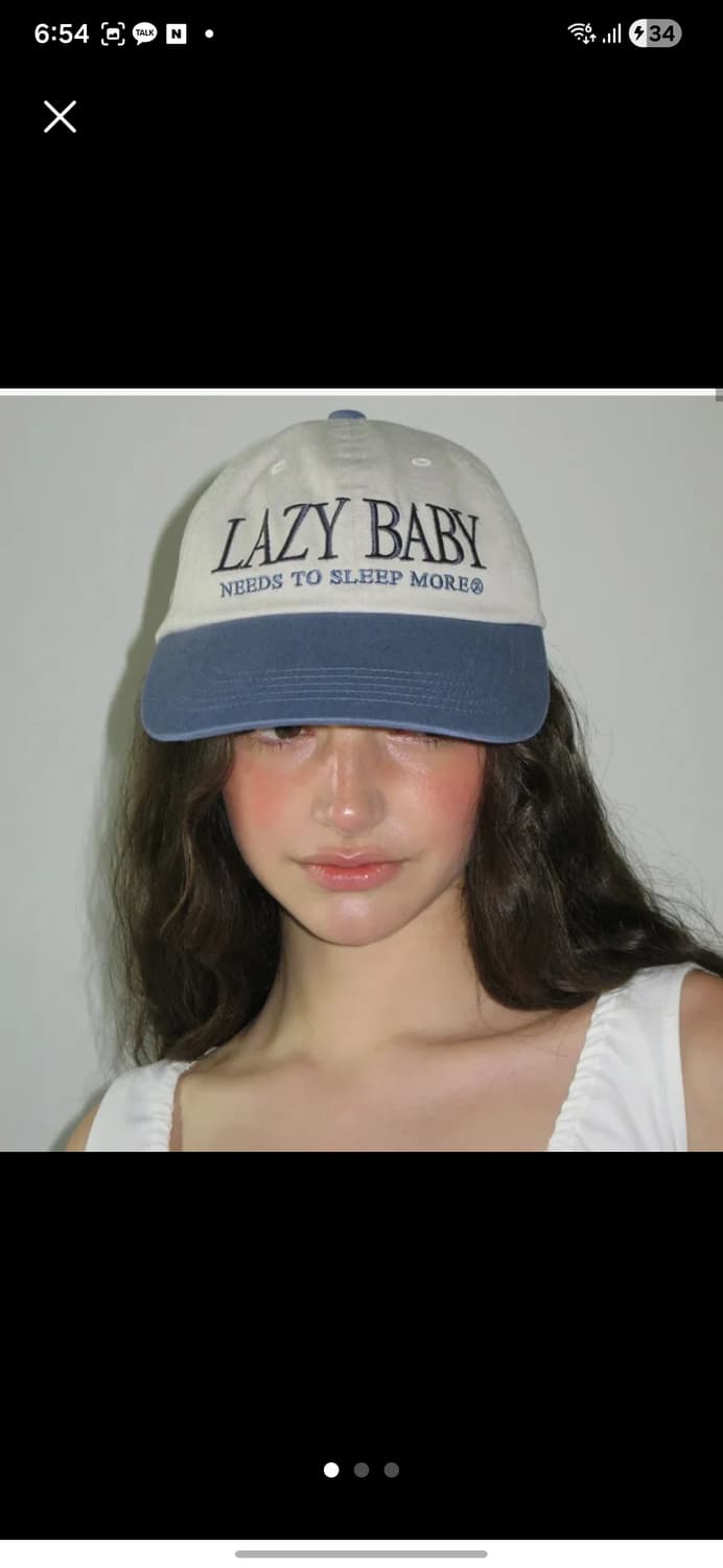 레이지지 볼캡 블루 새상품 상품이미지1