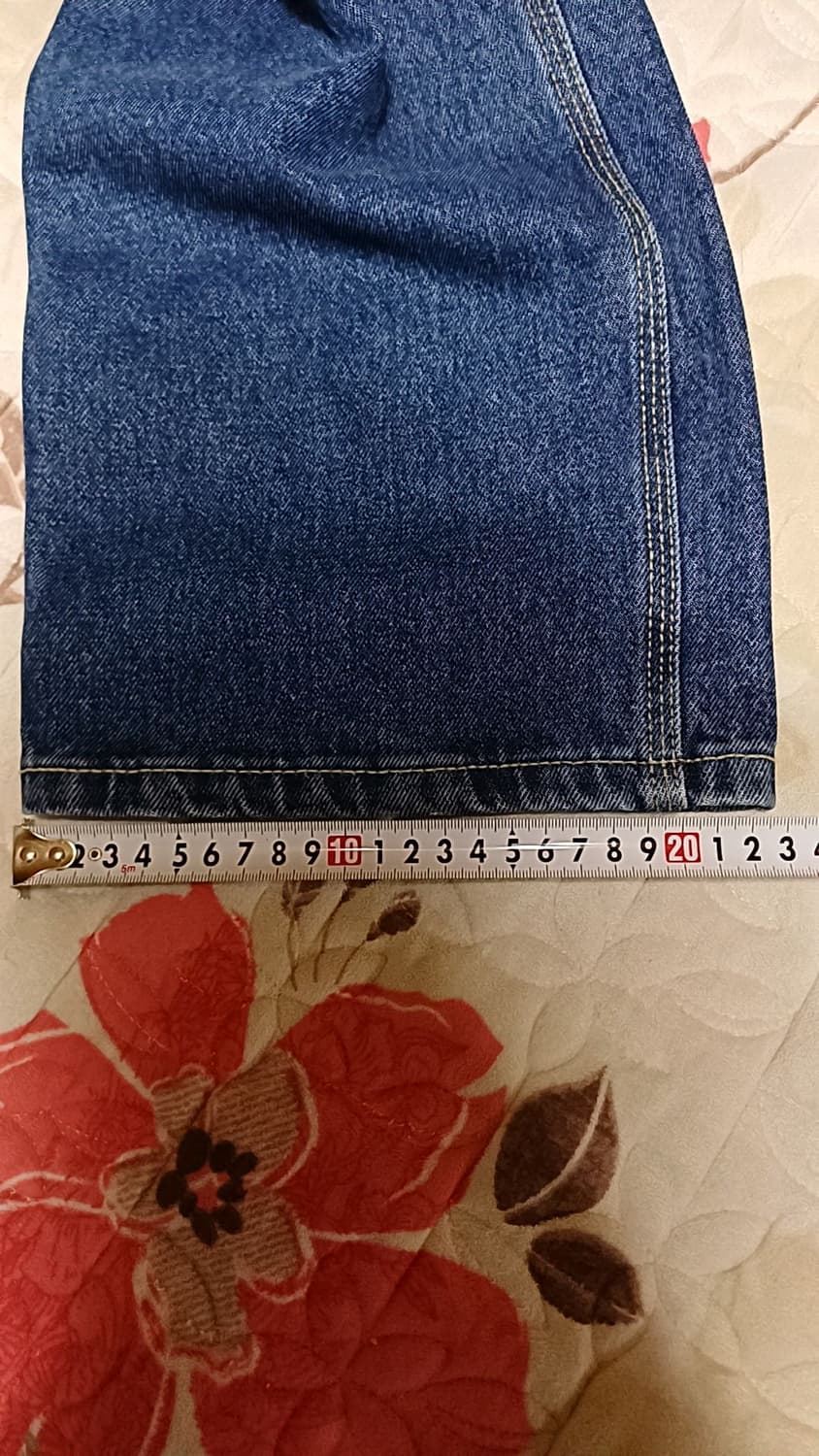 탑텐 와이드청바지 31인치 기장105 상품이미지8