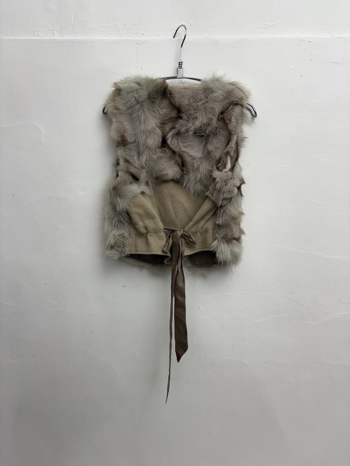 빈티지 퍼 조끼 자켓 상품이미지2