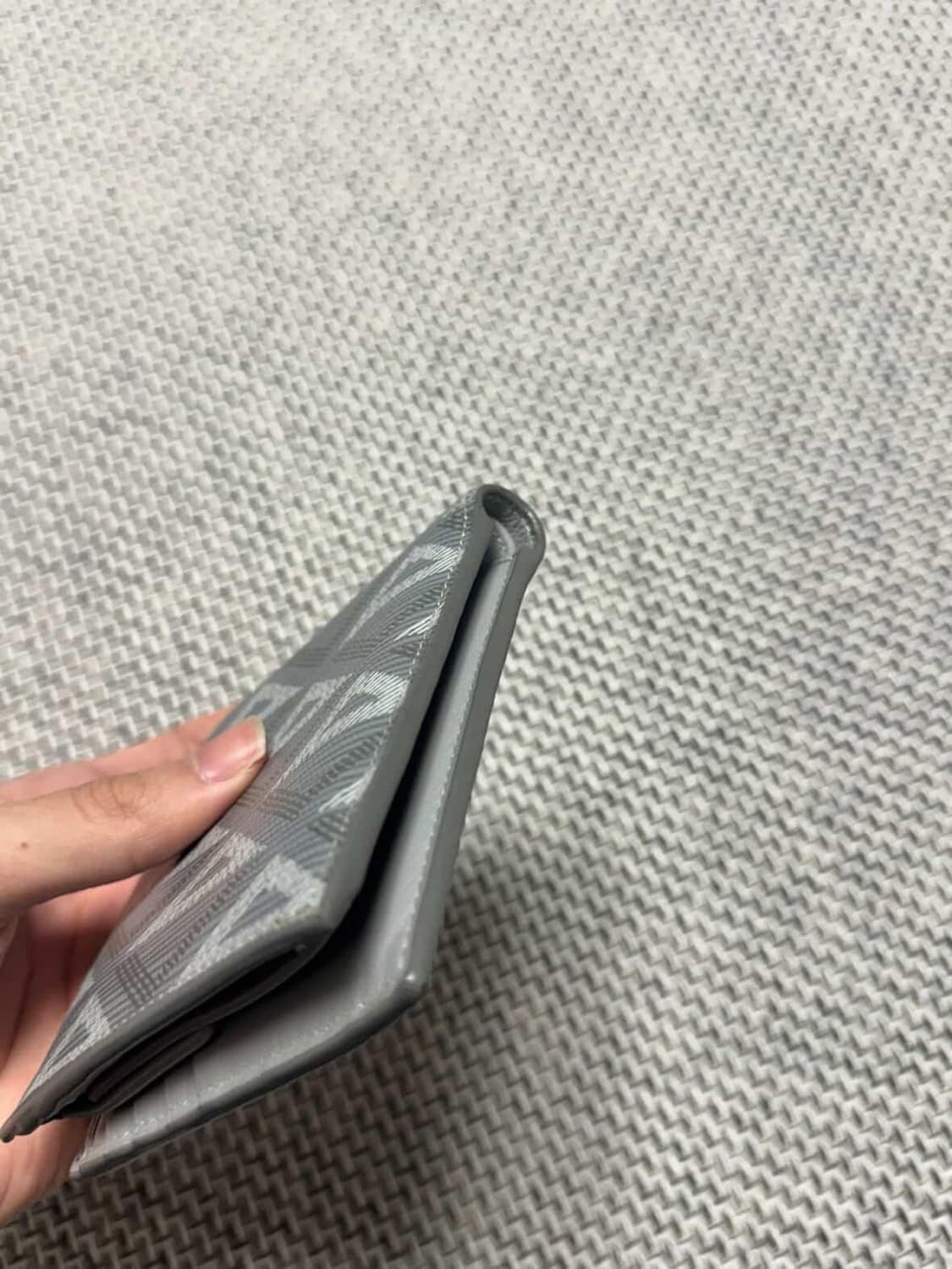 디올 CD 다이아몬드 캔버스 반지갑 상품이미지5