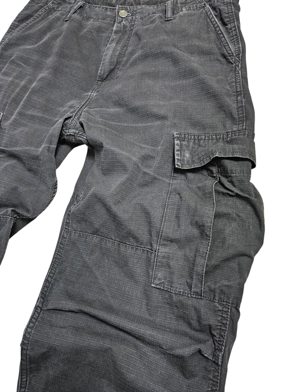 칼하트 립스탑 카고팬츠 블랙 34x32 상품이미지6