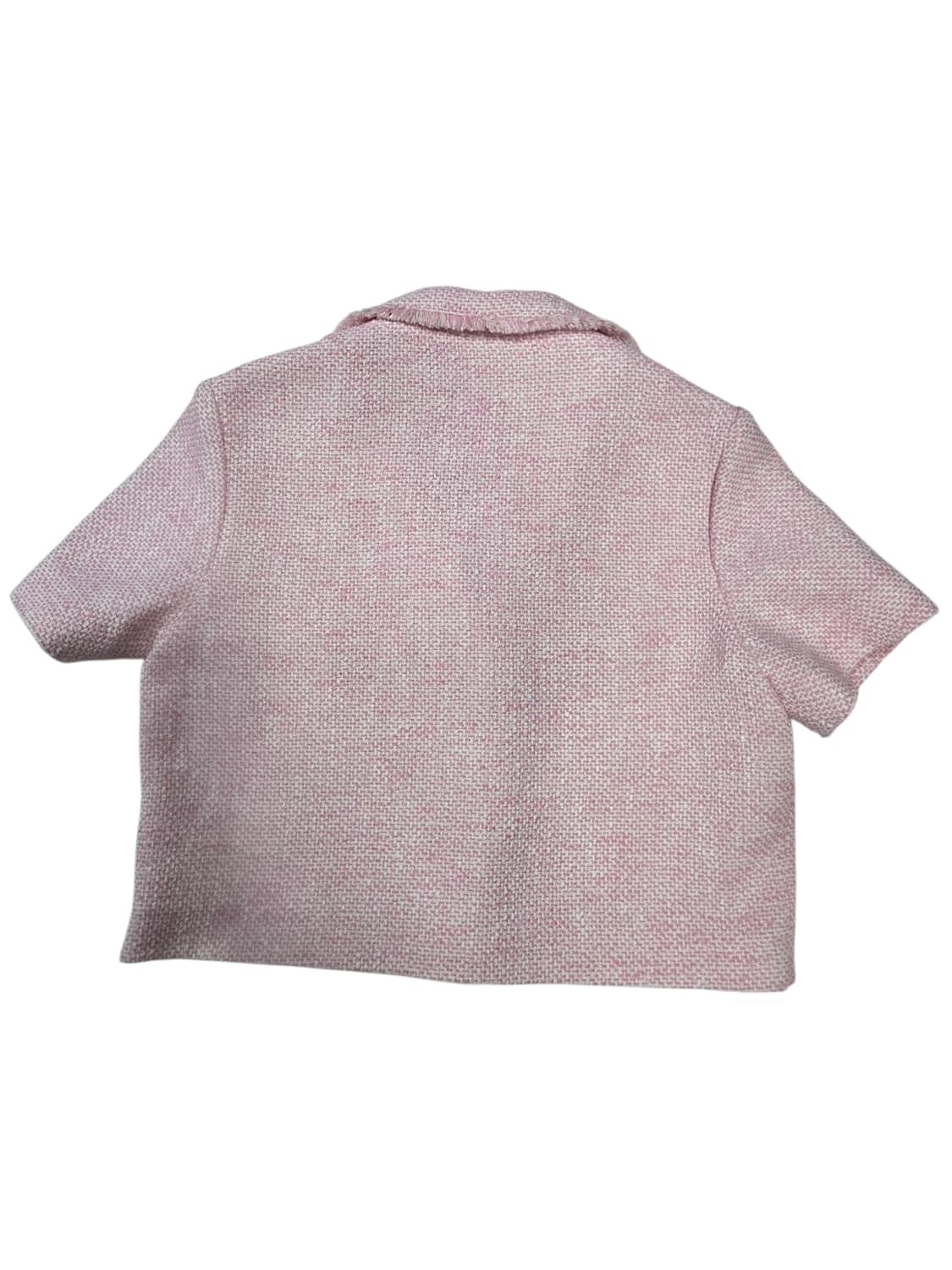 Maje 마쥬 린넨혼방 반팔 트위드 자켓 36 상품이미지4