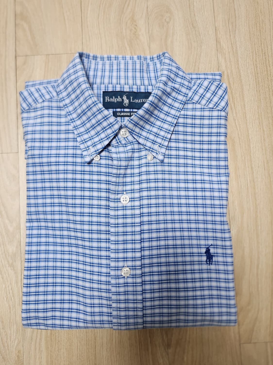 폴로랄프로렌 체크셔츠 (M 상품이미지4