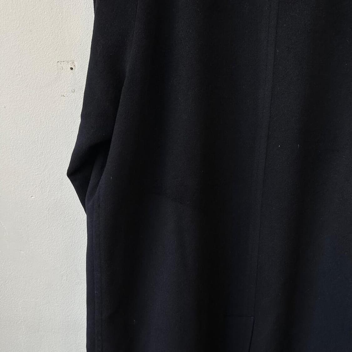 9879 - 버버리 블랙 울 코트 상품이미지8