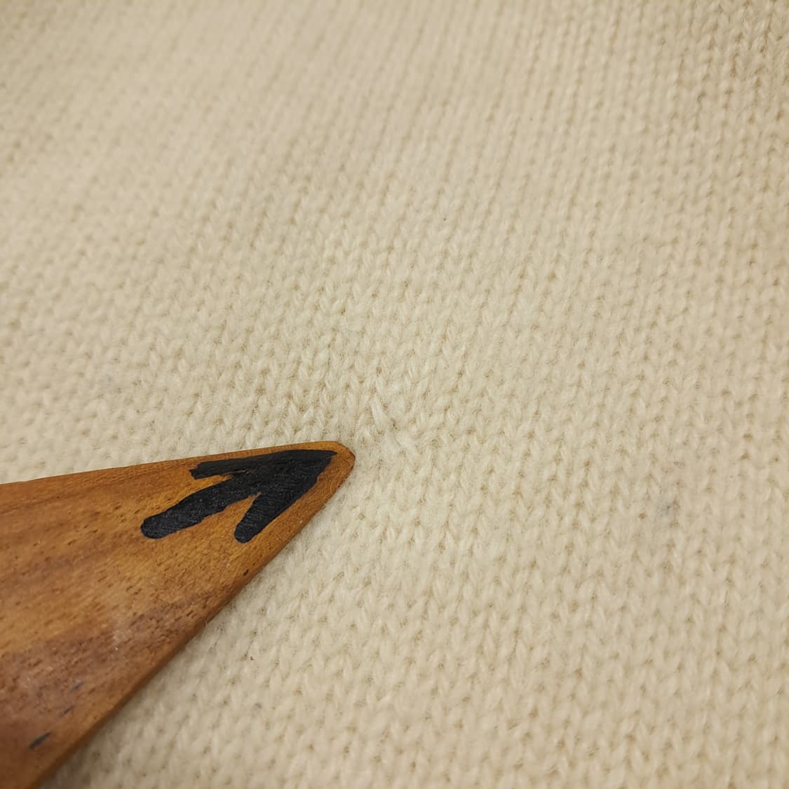 CL560 S 폴로 00s 램스울 가죽풀러 크림 하프집업 니트 스웨터 상품이미지8