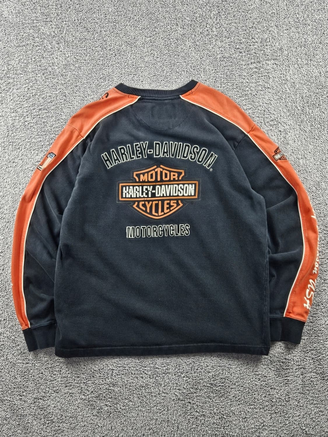 할리데이비슨 모터사이클 레이서 맨투맨 스웻셔츠 ( L ) / 11405 상품이미지1