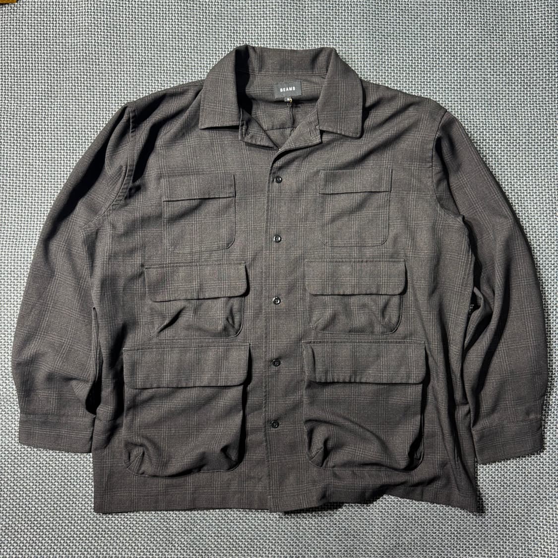 빔즈 체크 셔츠 자켓 ( M/OLD-8232 ) 상품이미지1