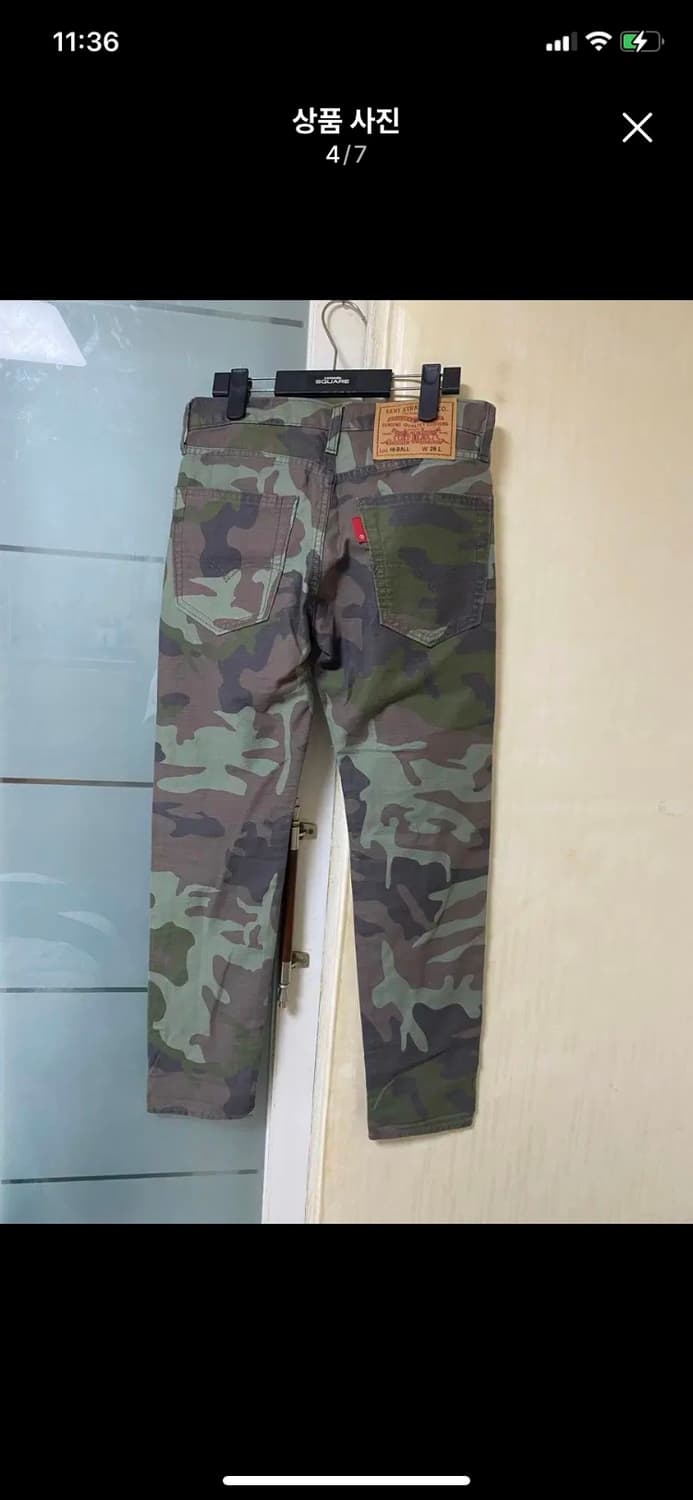 LEVIS 리바이스 하이볼 밀리터리 팬츠 28사이즈 상품이미지4