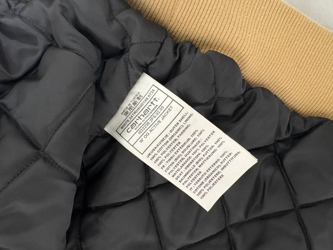 칼하트 og 액티브 자켓 s 우먼 상품이미지3