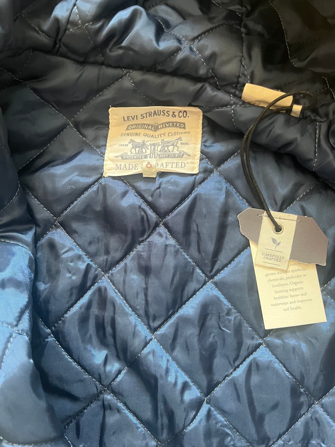 Levis paded denim jacket 상품이미지3