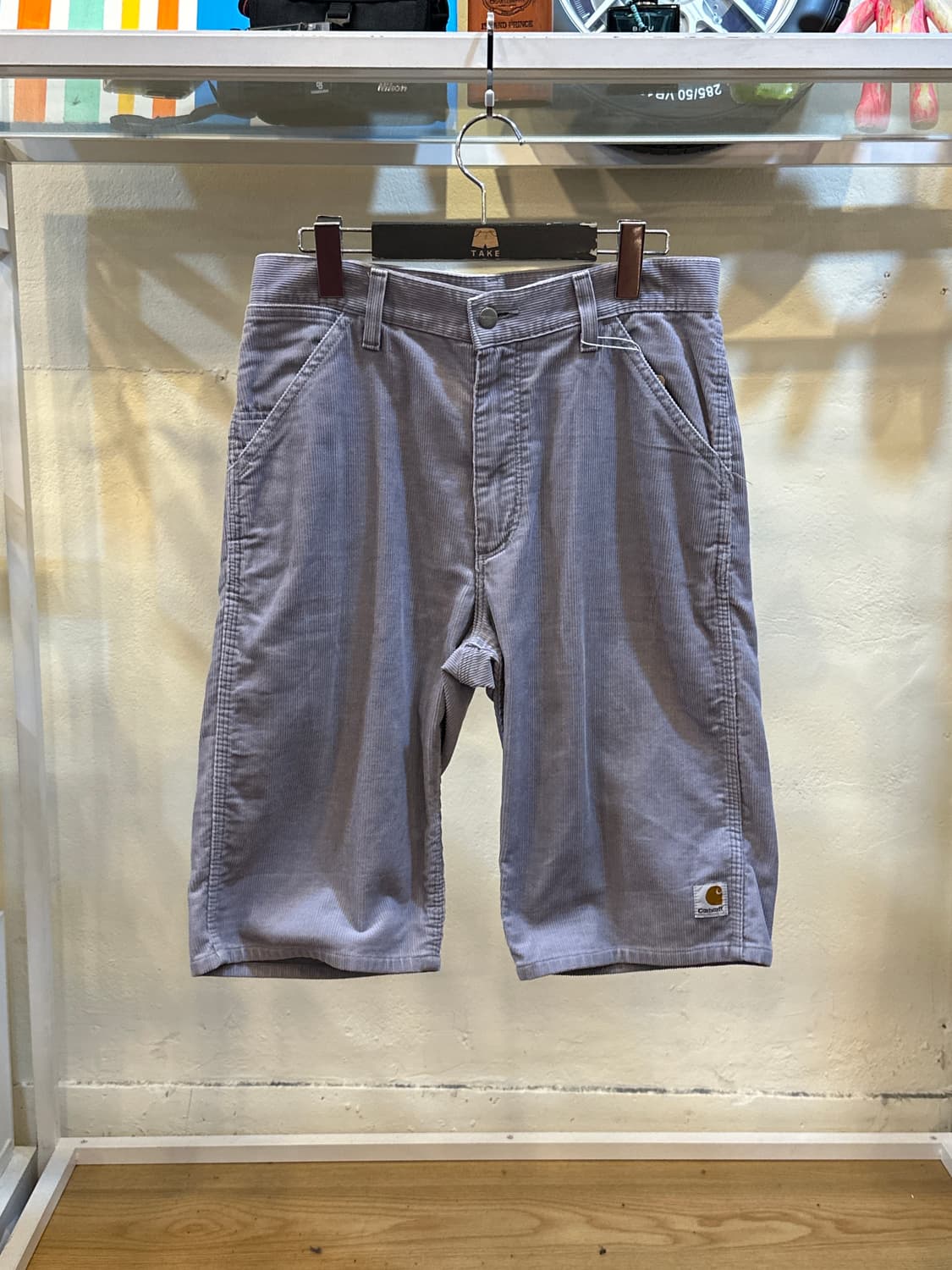 칼하트 코듀로이 더블니 팬츠 퍼플 29in 상품이미지1