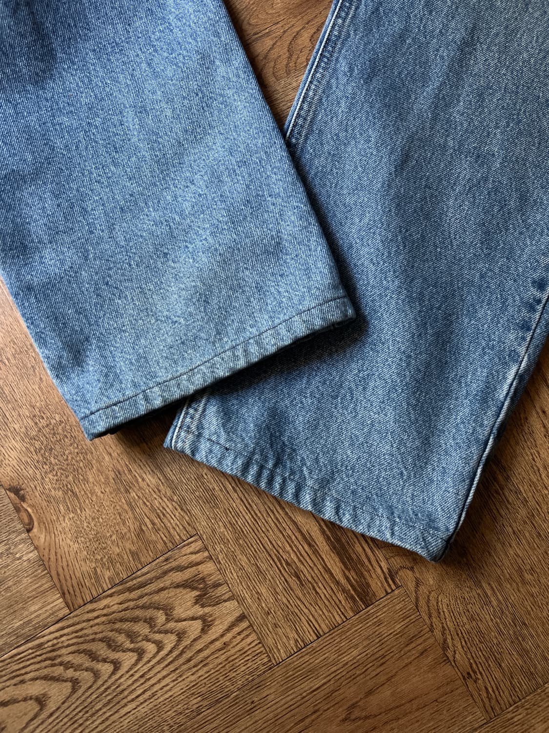 [38]칼하트 USA 미디엄블루 워크 데님 팬츠 상품이미지5