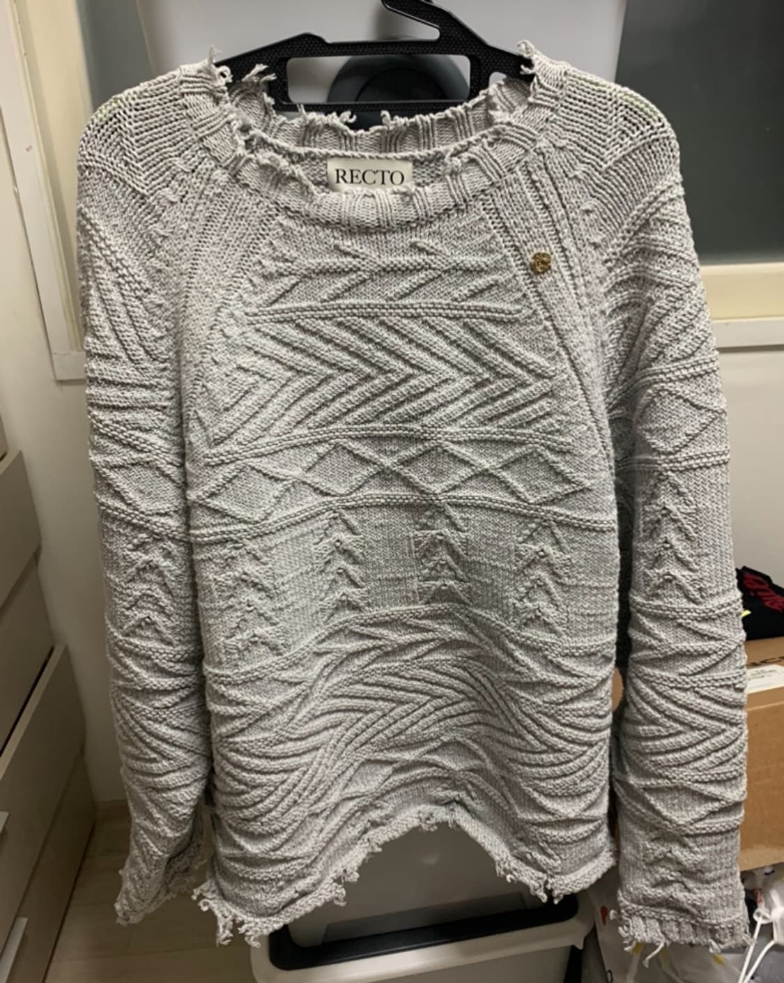 렉토 리조트 니트 상품이미지1