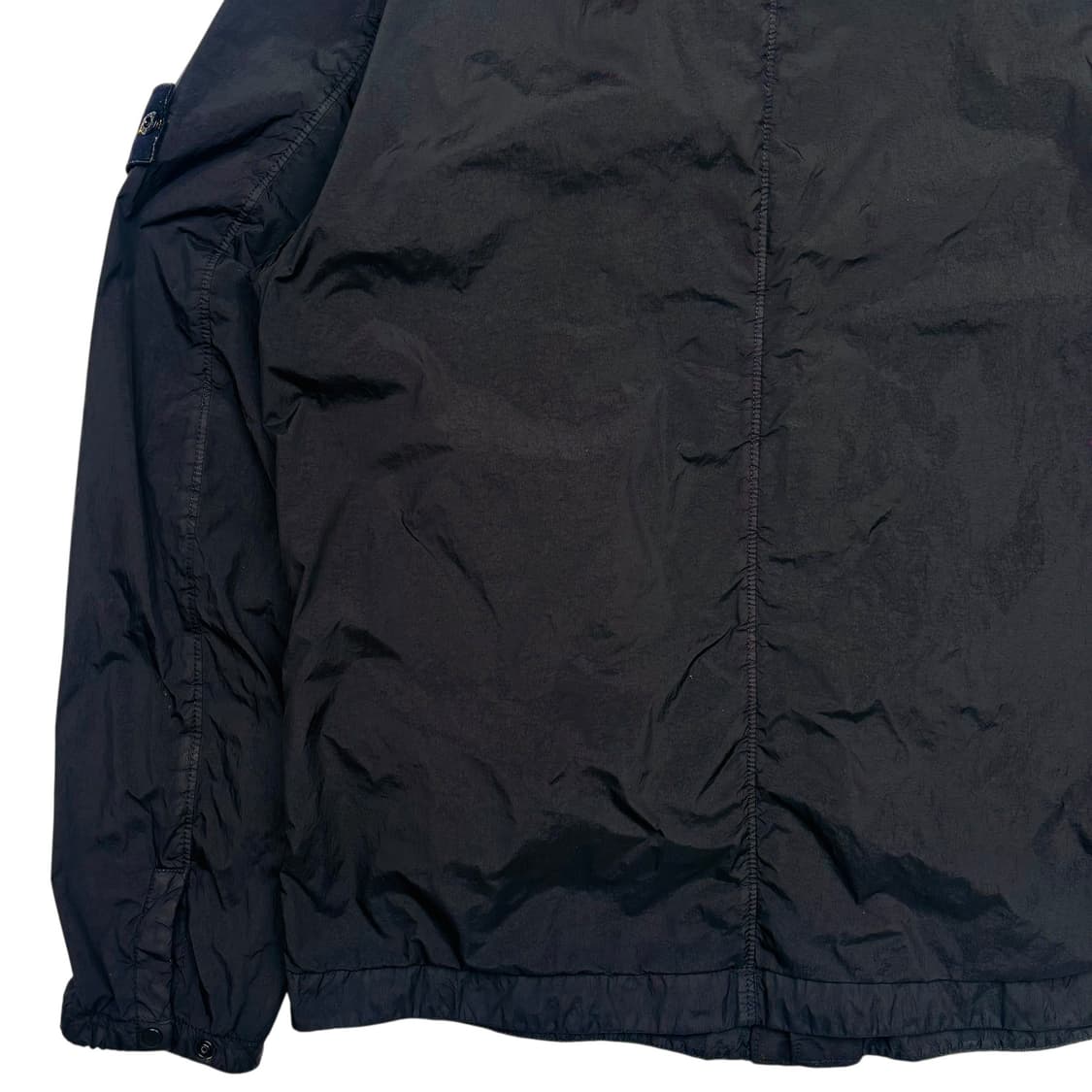 스톤아일랜드 크링클랩스 버튼업 블랙 자켓 L 상품이미지6