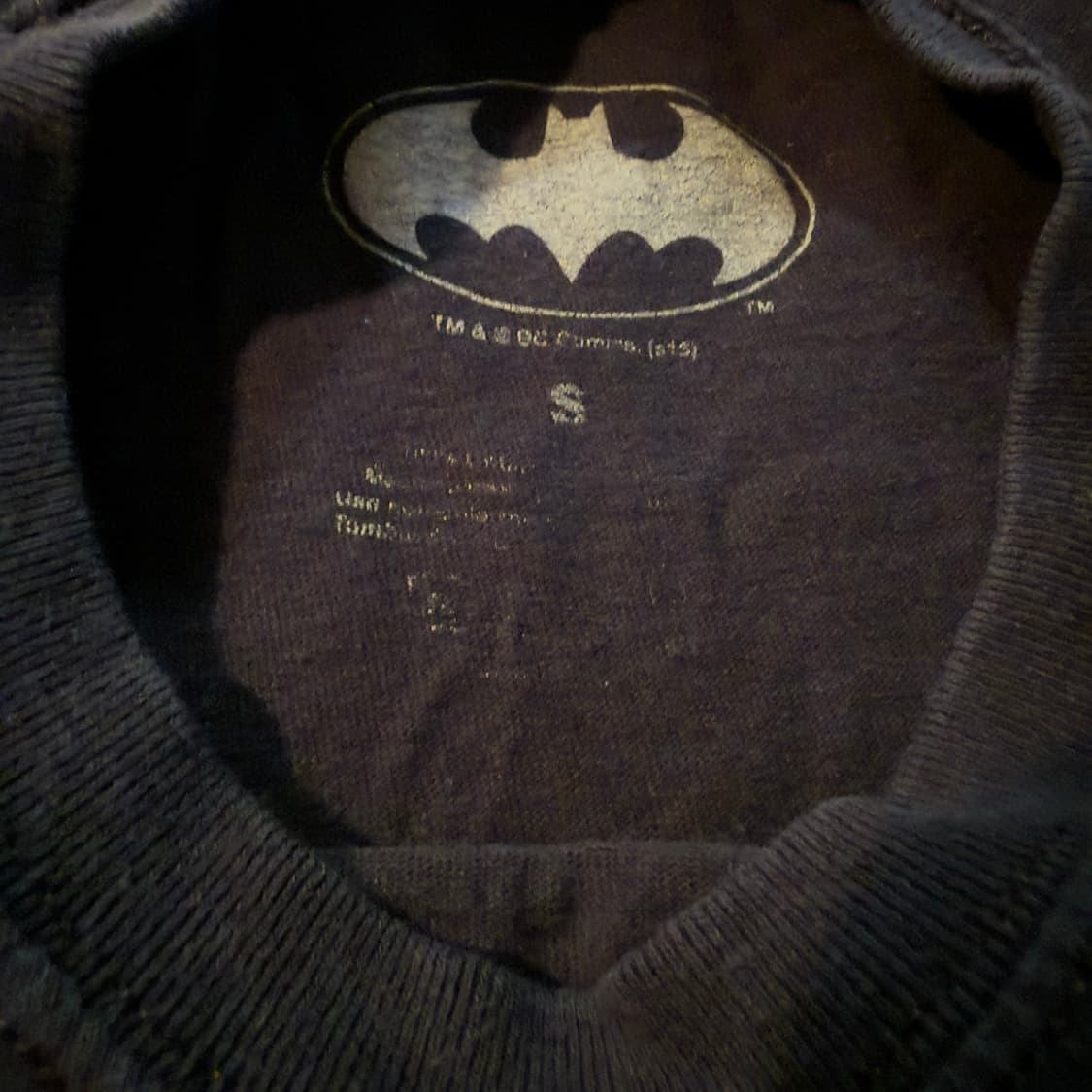 빈티지 배트맨 로고 공식 티셔츠 상품이미지2