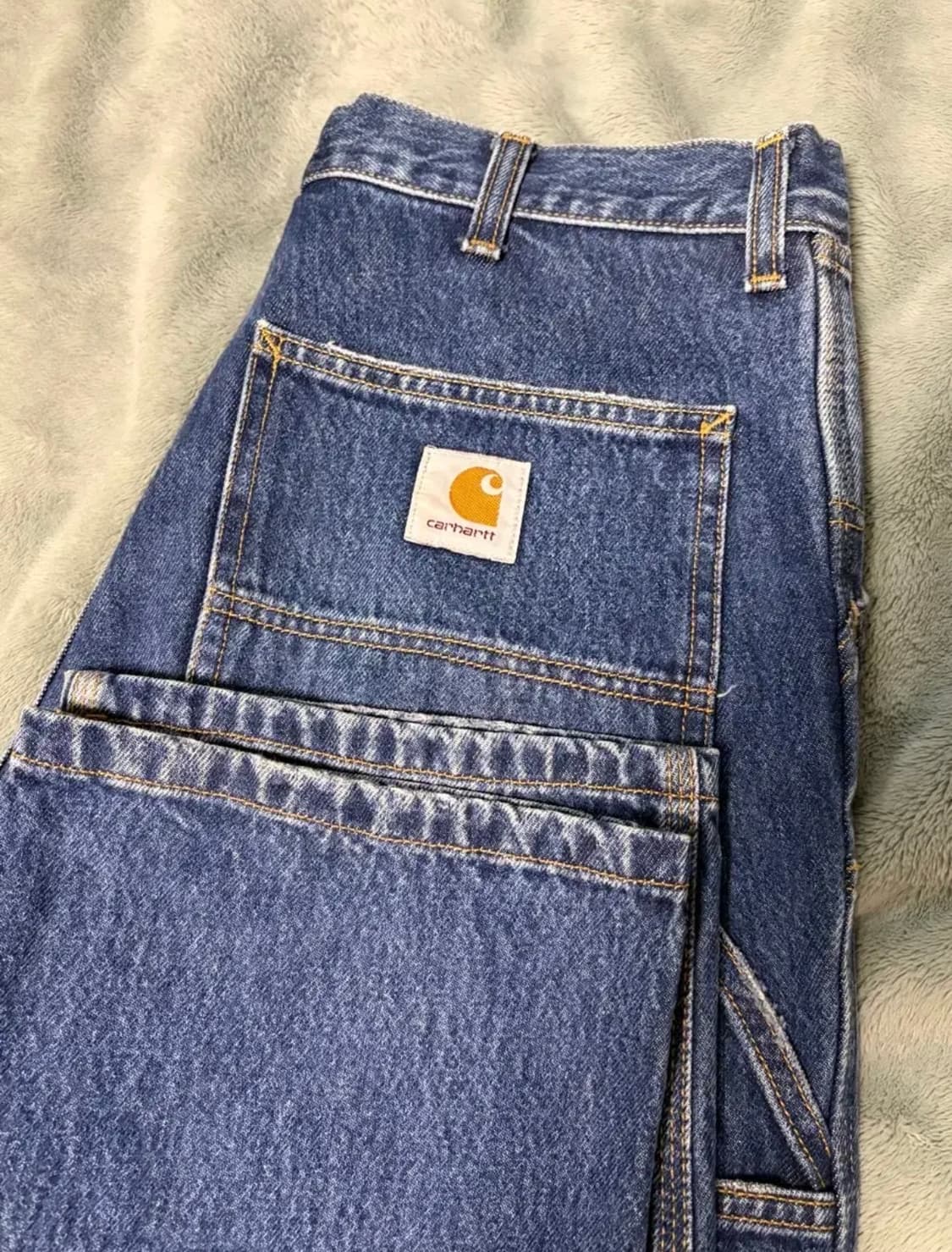 [30x32]칼하트 더블니 카펜터 데님팬츠 상품이미지3