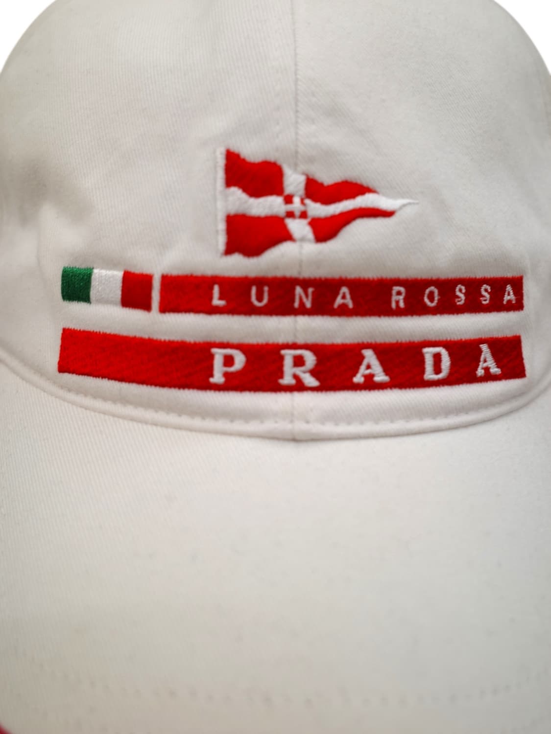 00’s 프라다 루나 로사 세일링 볼캡 상품이미지2