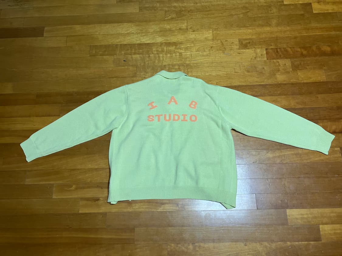 아이앱x오베이 가디건 옐로우 xxl 상품이미지2