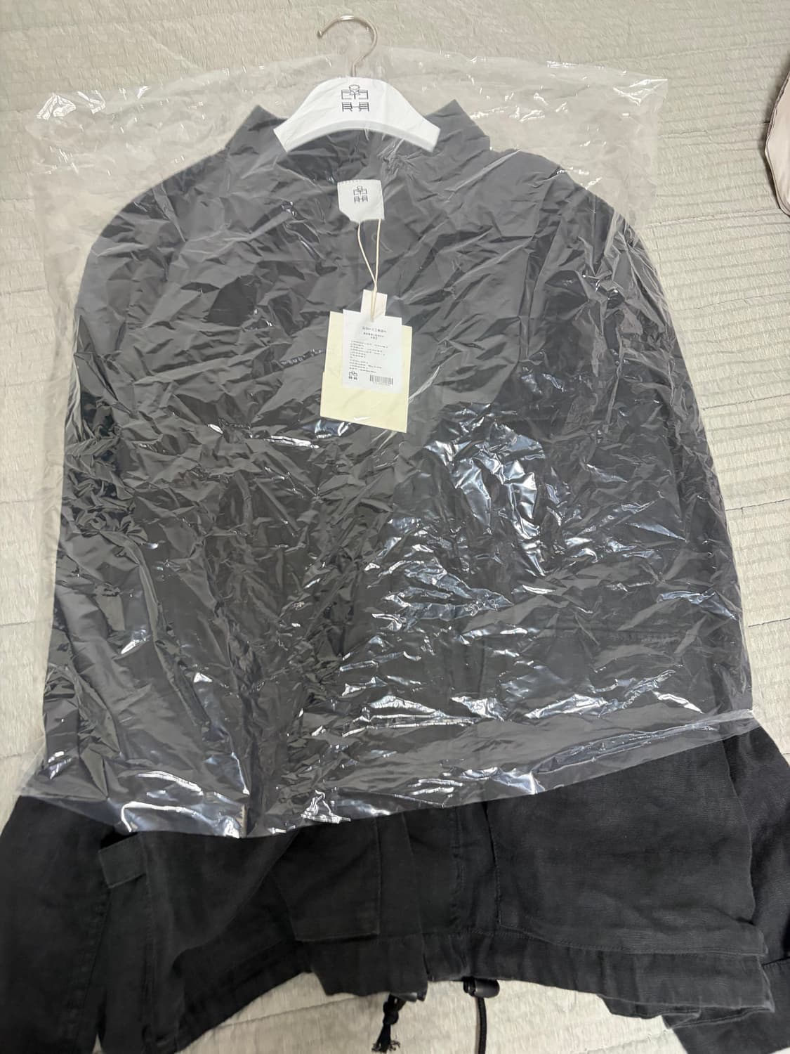 폴리테루 린넨필드파카 블랙 새상품 4 상품이미지1