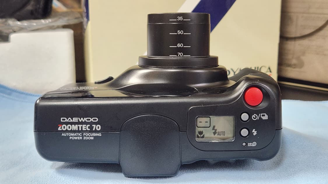(미사용 풀박스) 대우야시카 ZOOMTEC 70 필름카메라 상품이미지5