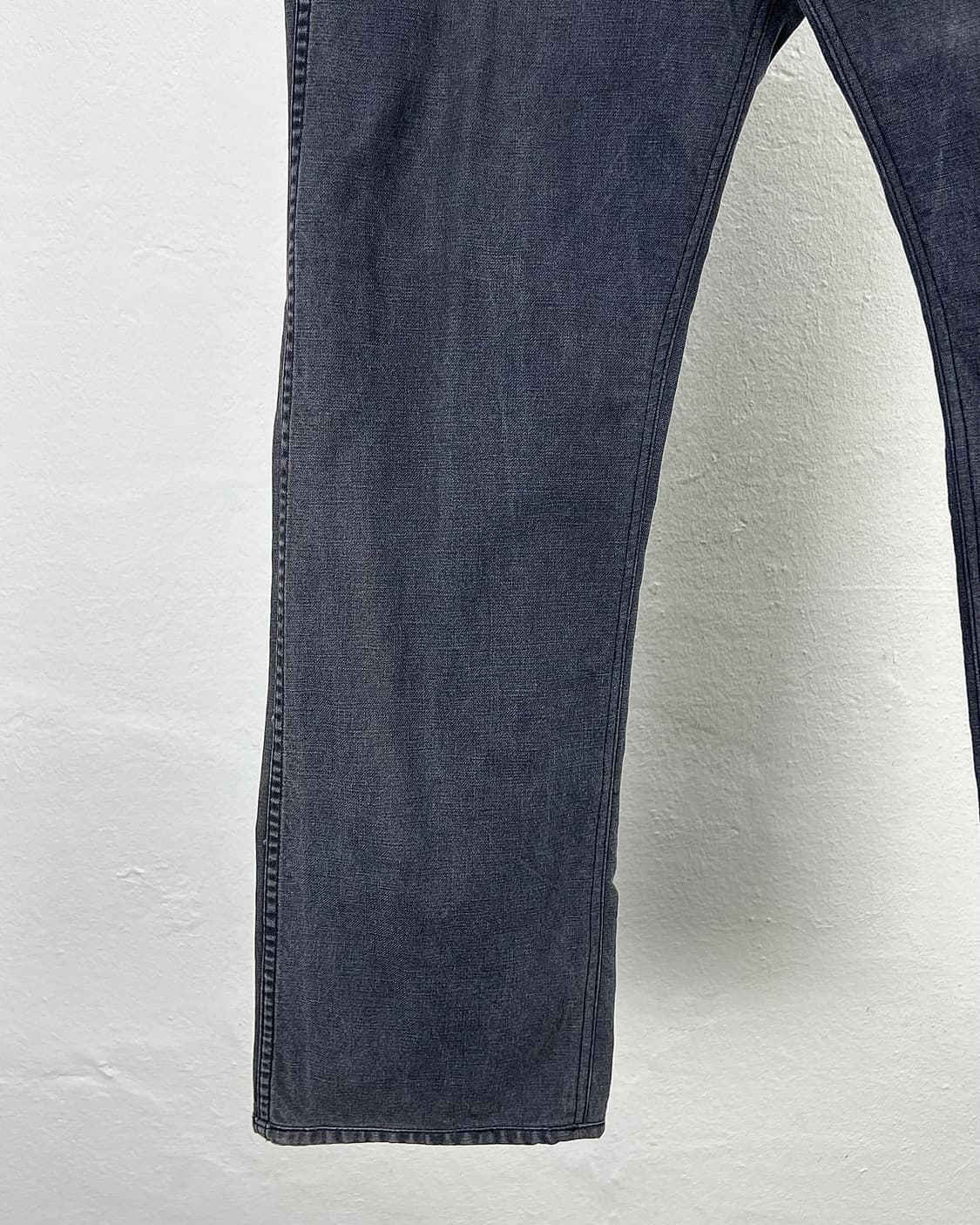 준야 와타나베 AD2013 가먼트 워시 그레이 카펜더 코튼 팬츠 상품이미지4