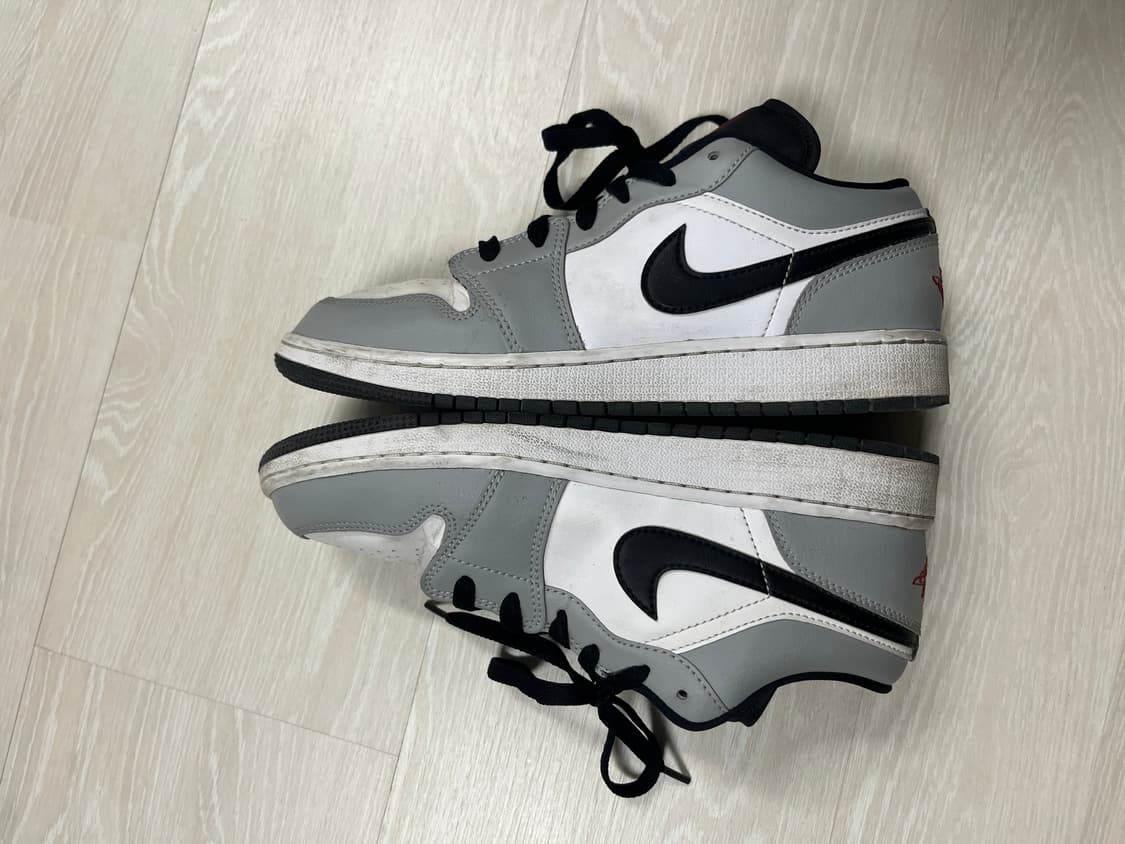 나이키 에어 조던 1 로우 GS 스모크 그레이 250 상품이미지6
