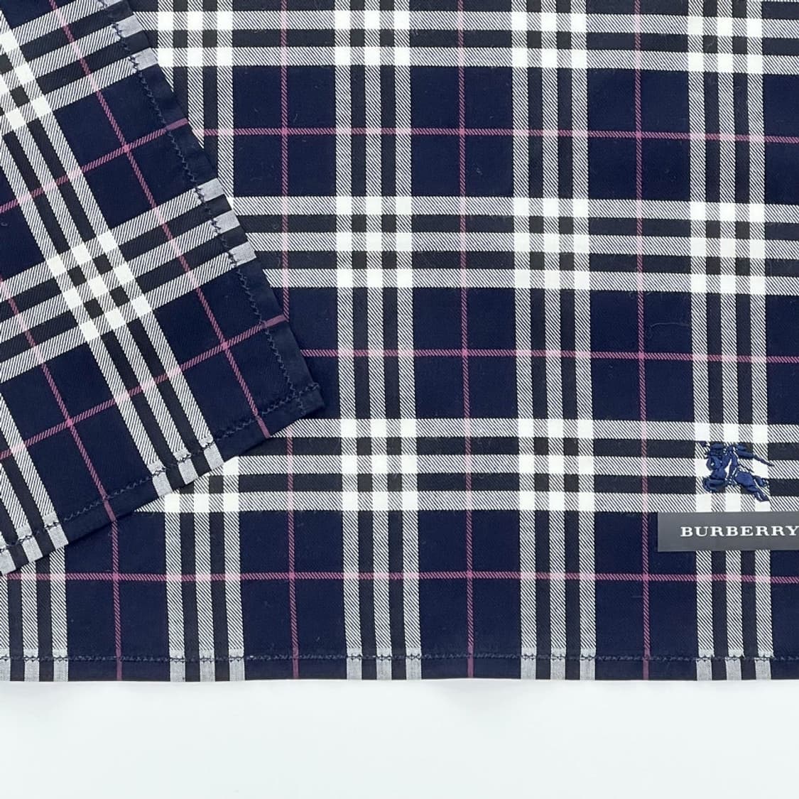 (새상품) burberry/ 버버리 쁘띠스카프 손수건 상품이미지4