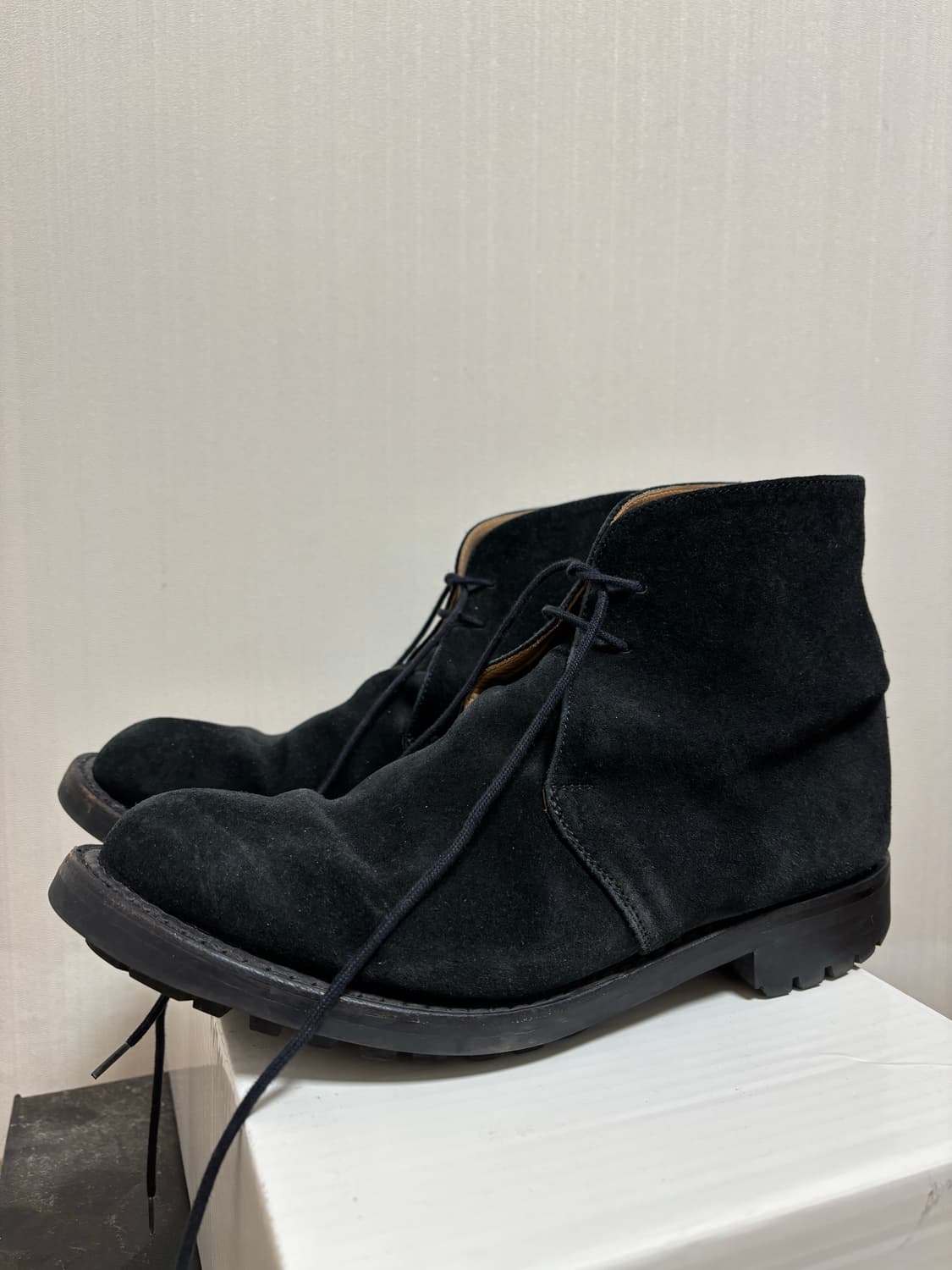 솔로이스트 스웨이드 부츠 상품이미지1