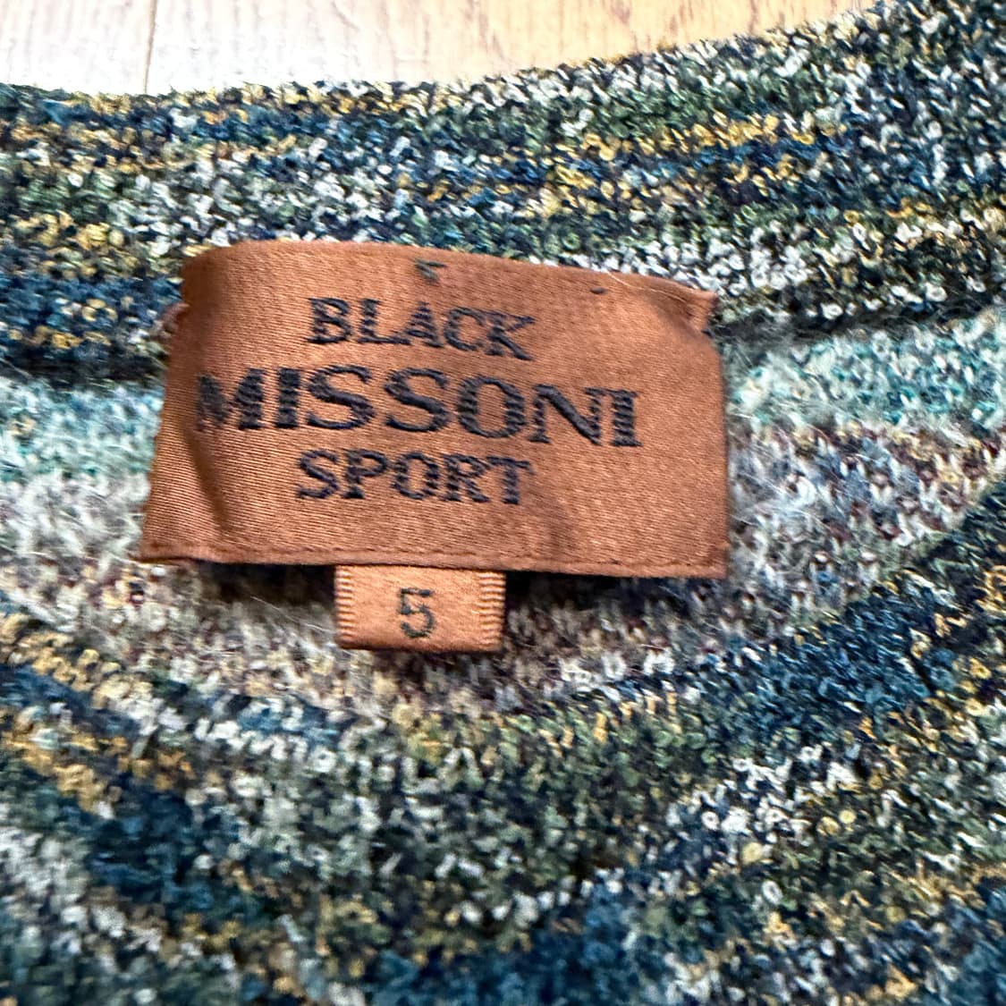 블랙 미쏘니 스포츠 앙상블 니트 셋업  상품이미지4