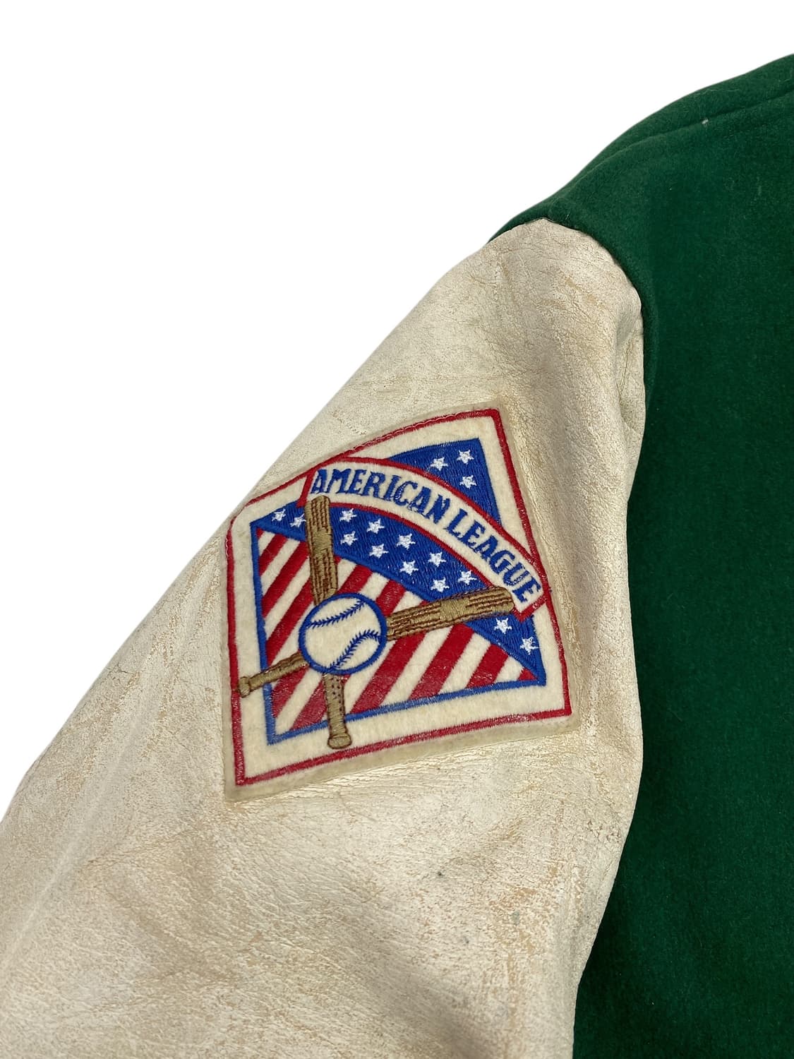 80's Chalk Line 오클랜드 A's 바시티 자켓 상품이미지6