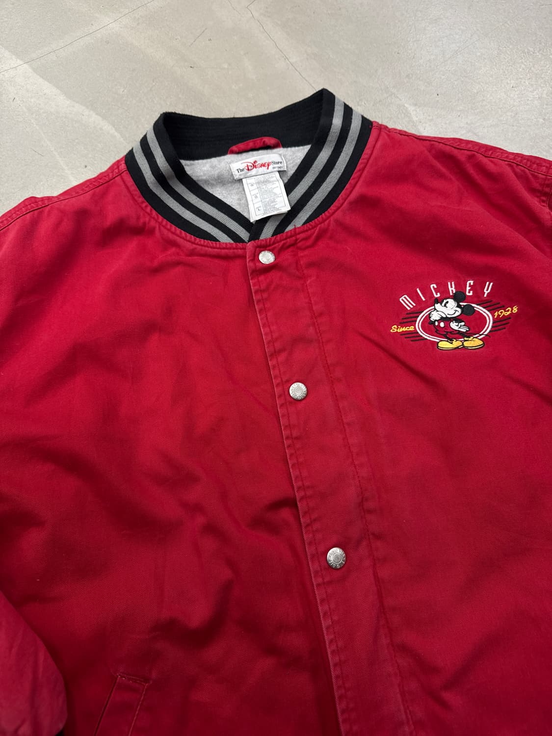디즈니 미키마우스 바시티 자켓 L 상품이미지7