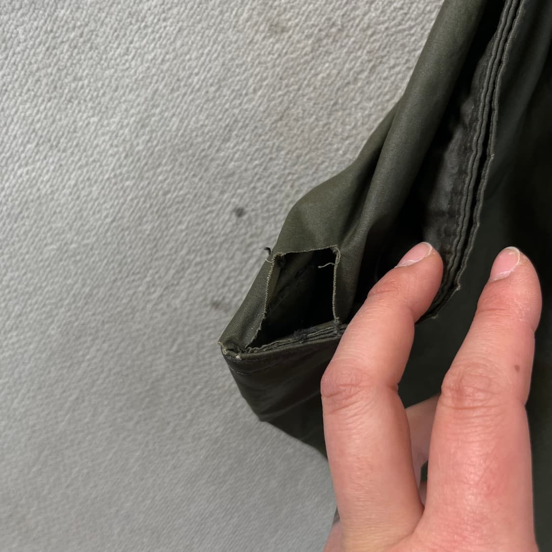 100 버버리 브릿 올리브 왁스 자켓  상품이미지7